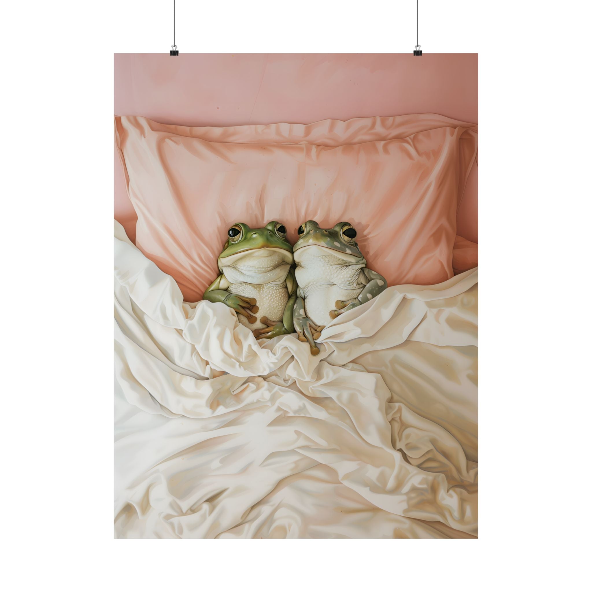 Cozy Frogs Romantic Bliss