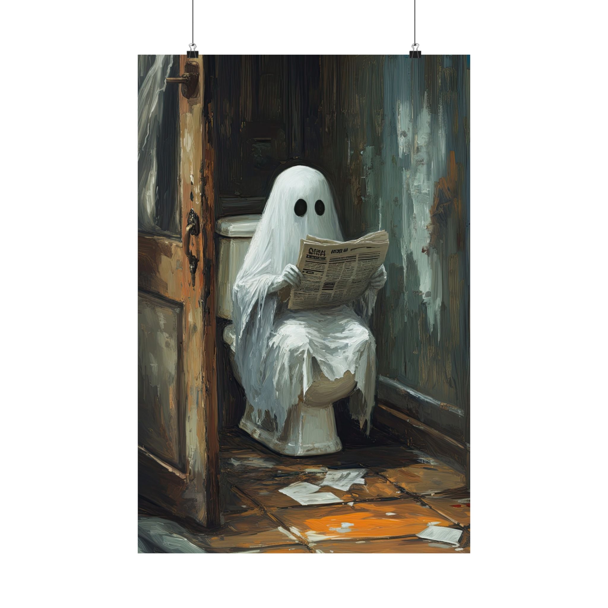 Ghostly Bathroom Break