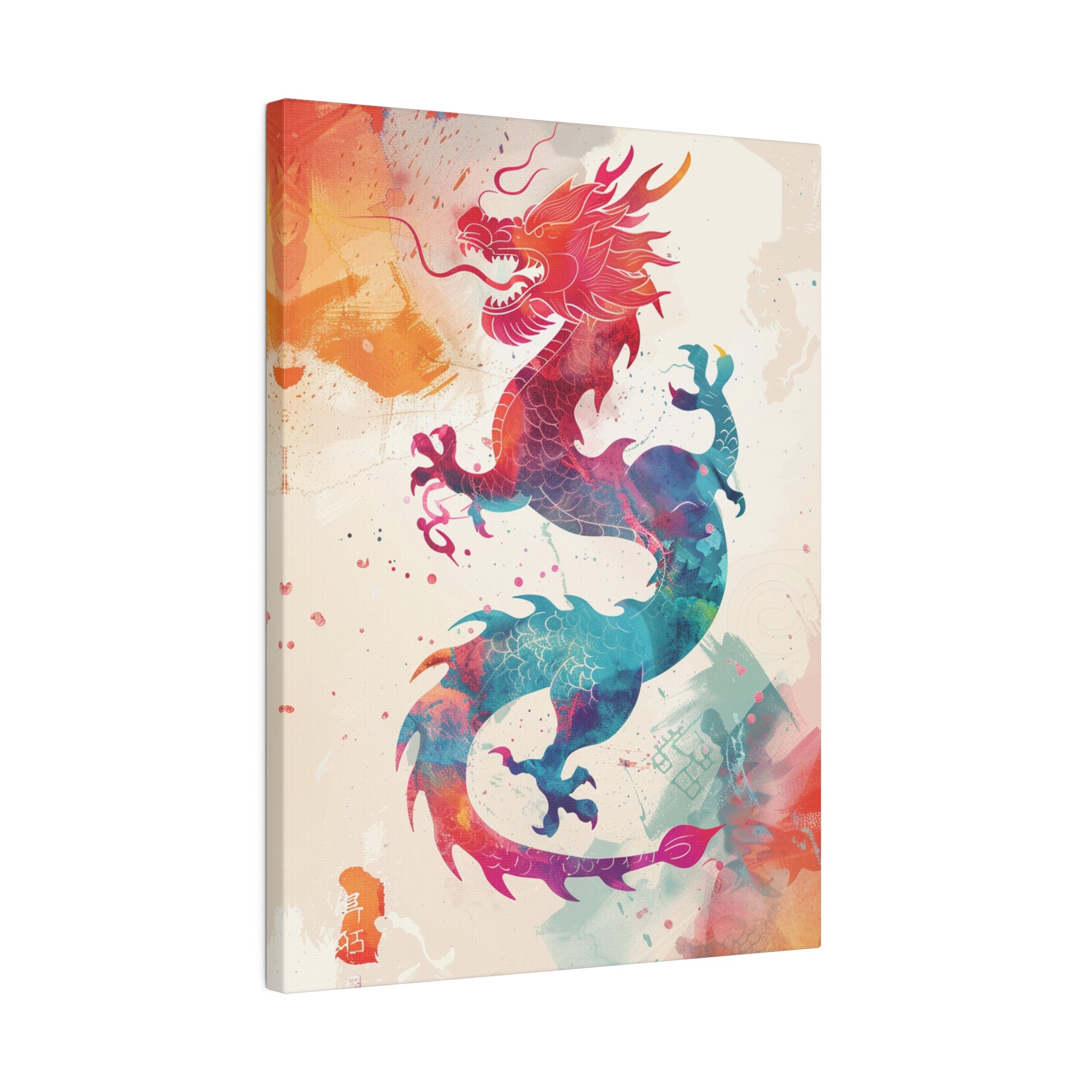 .75" Matte Canvas - Dragon&