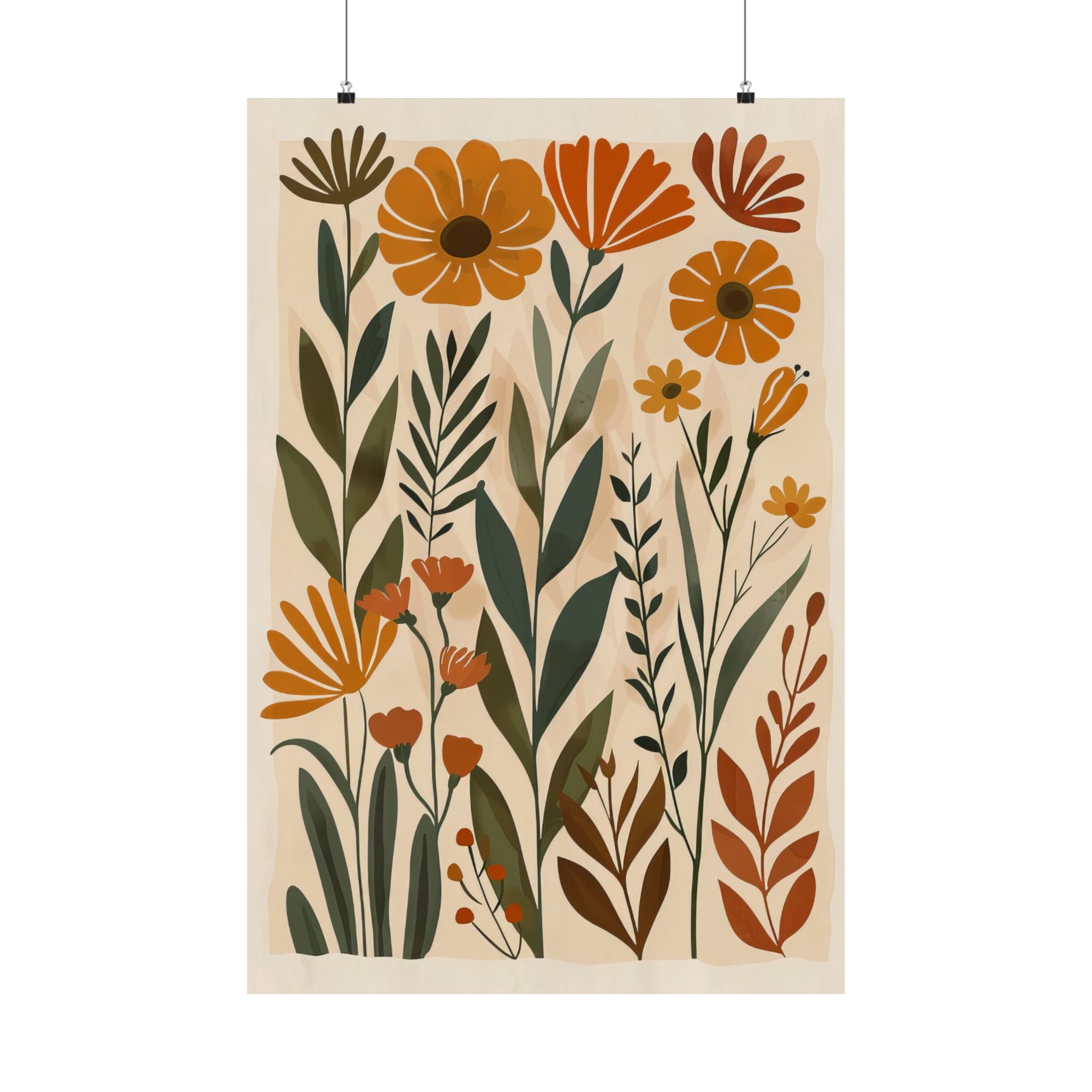 Golden Meadow Boho Blooms
