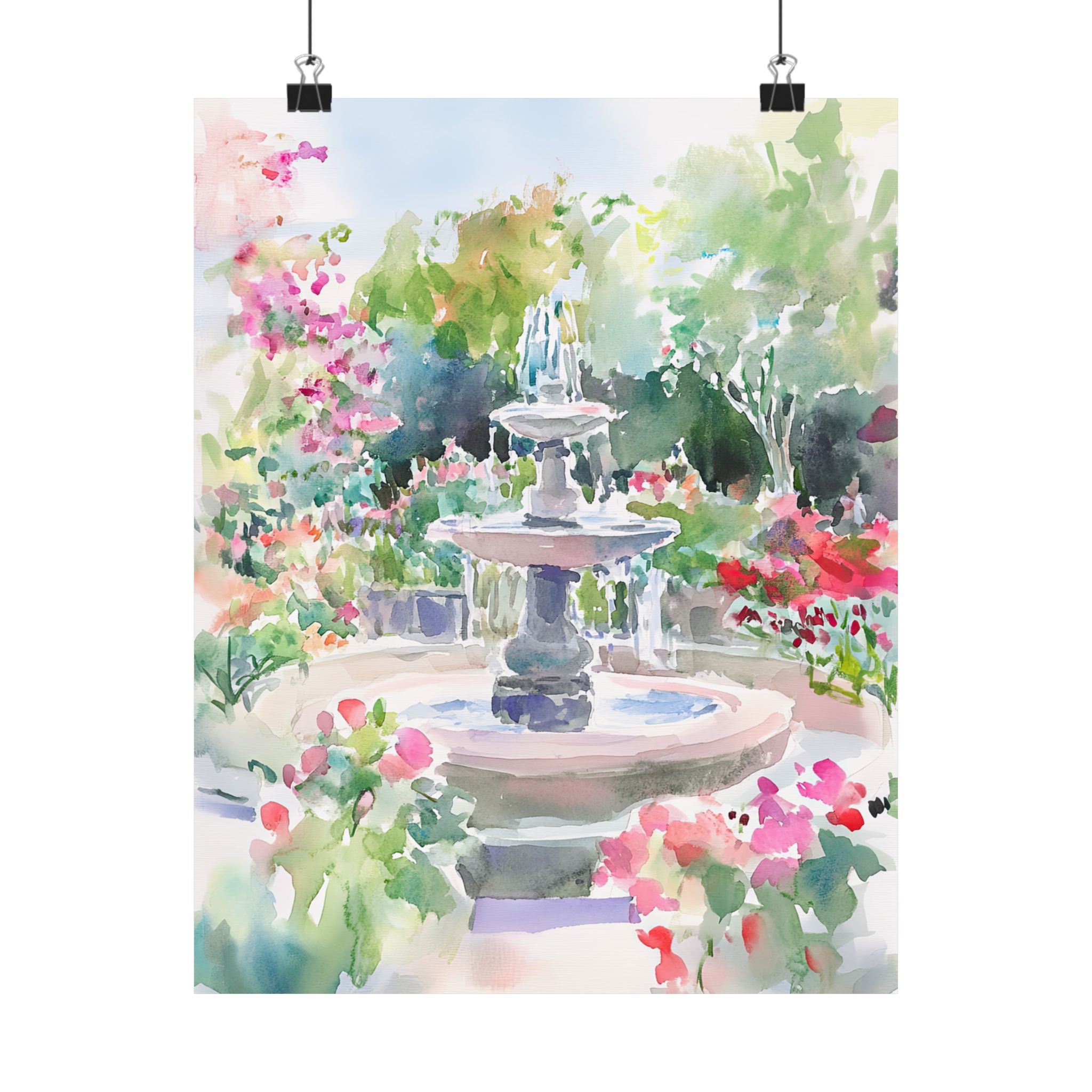 Charleston Garden Fountain View