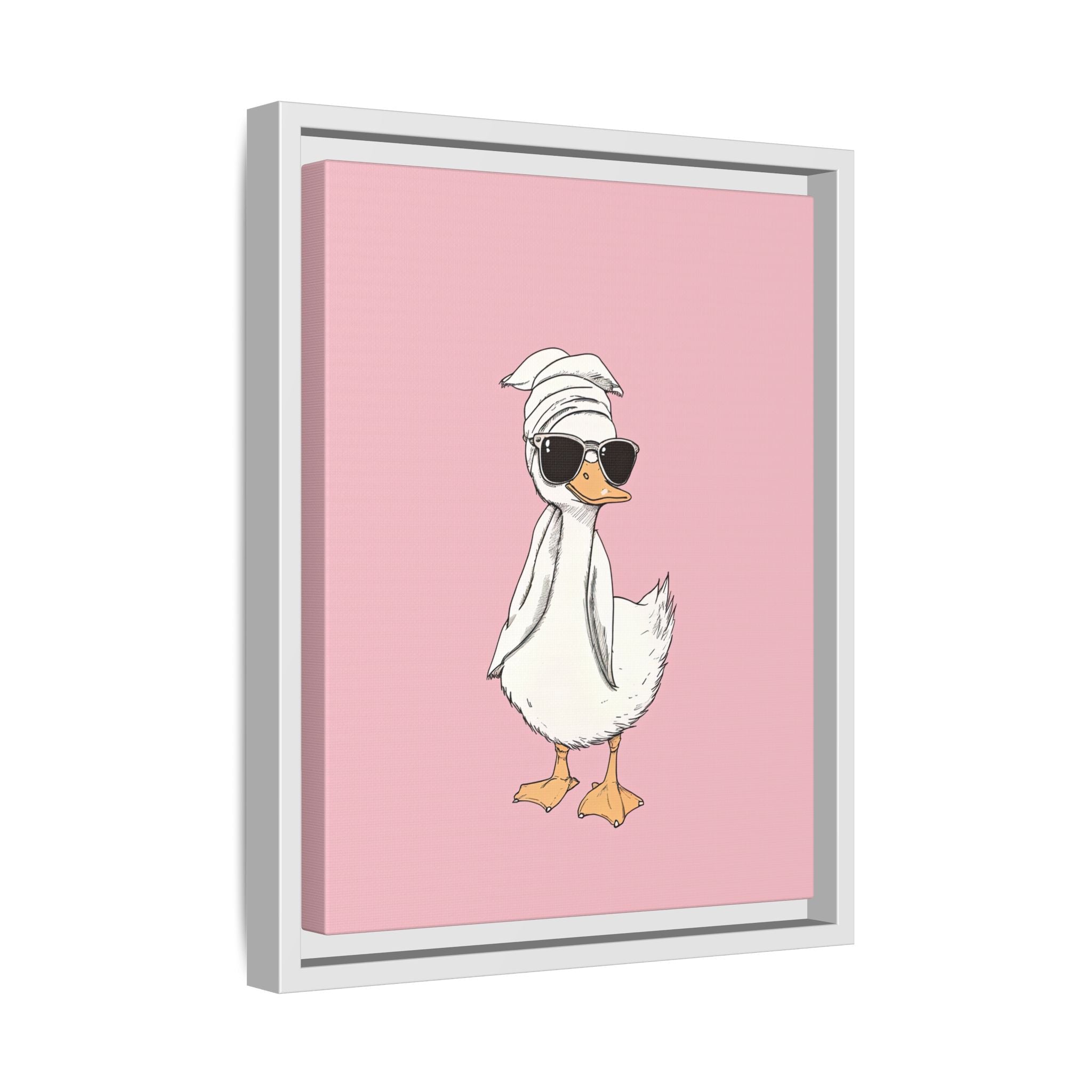 Framed Canvas - Sassy Duck Retreat