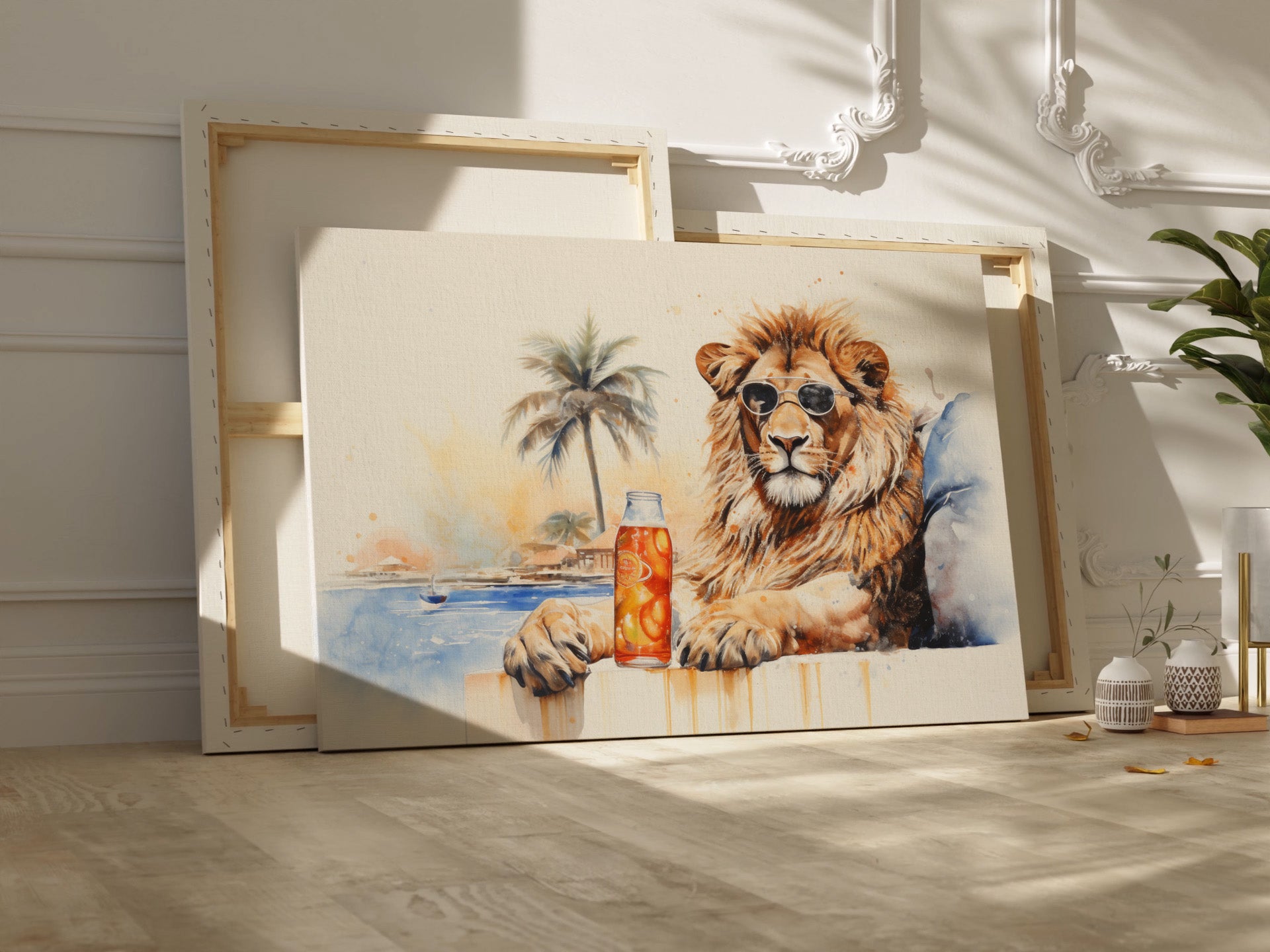 .75" Matte Canvas - Beach King&