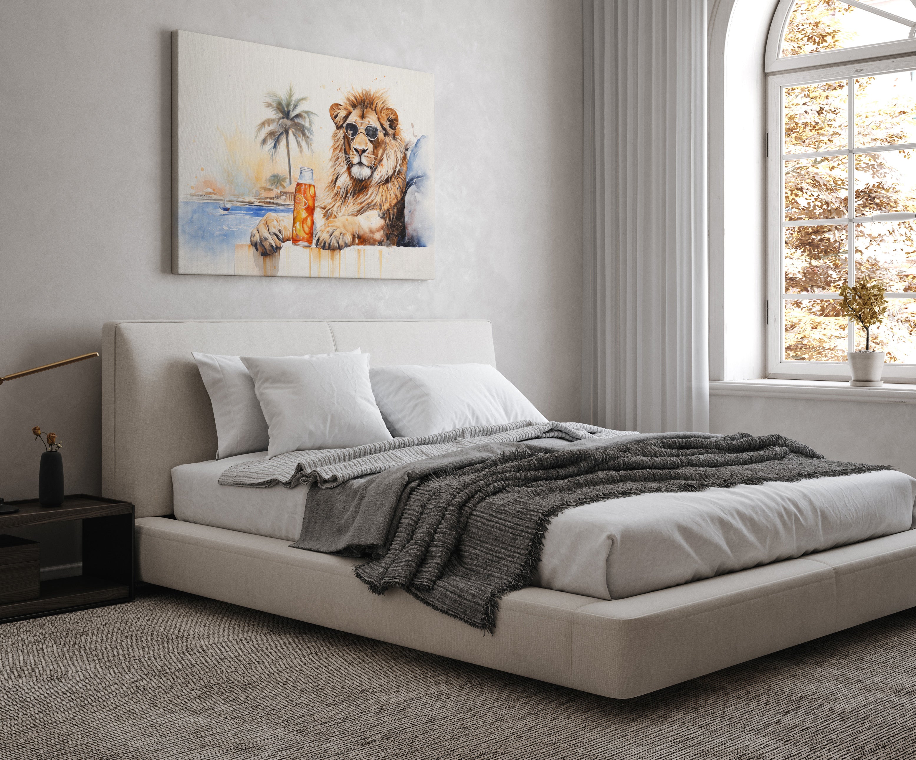 .75" Matte Canvas - Beach King&