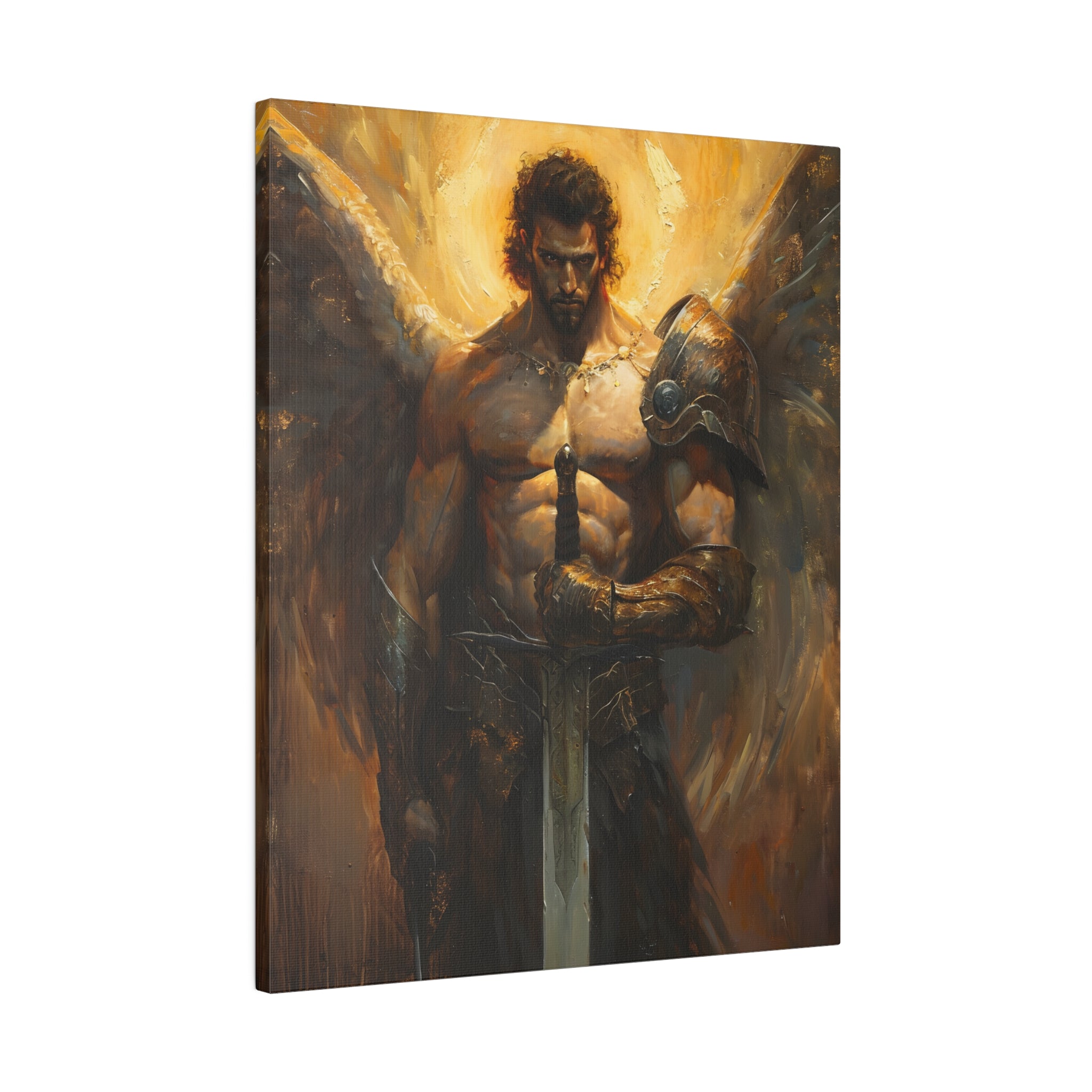 .75" Matte Canvas - Celestial Warrior&