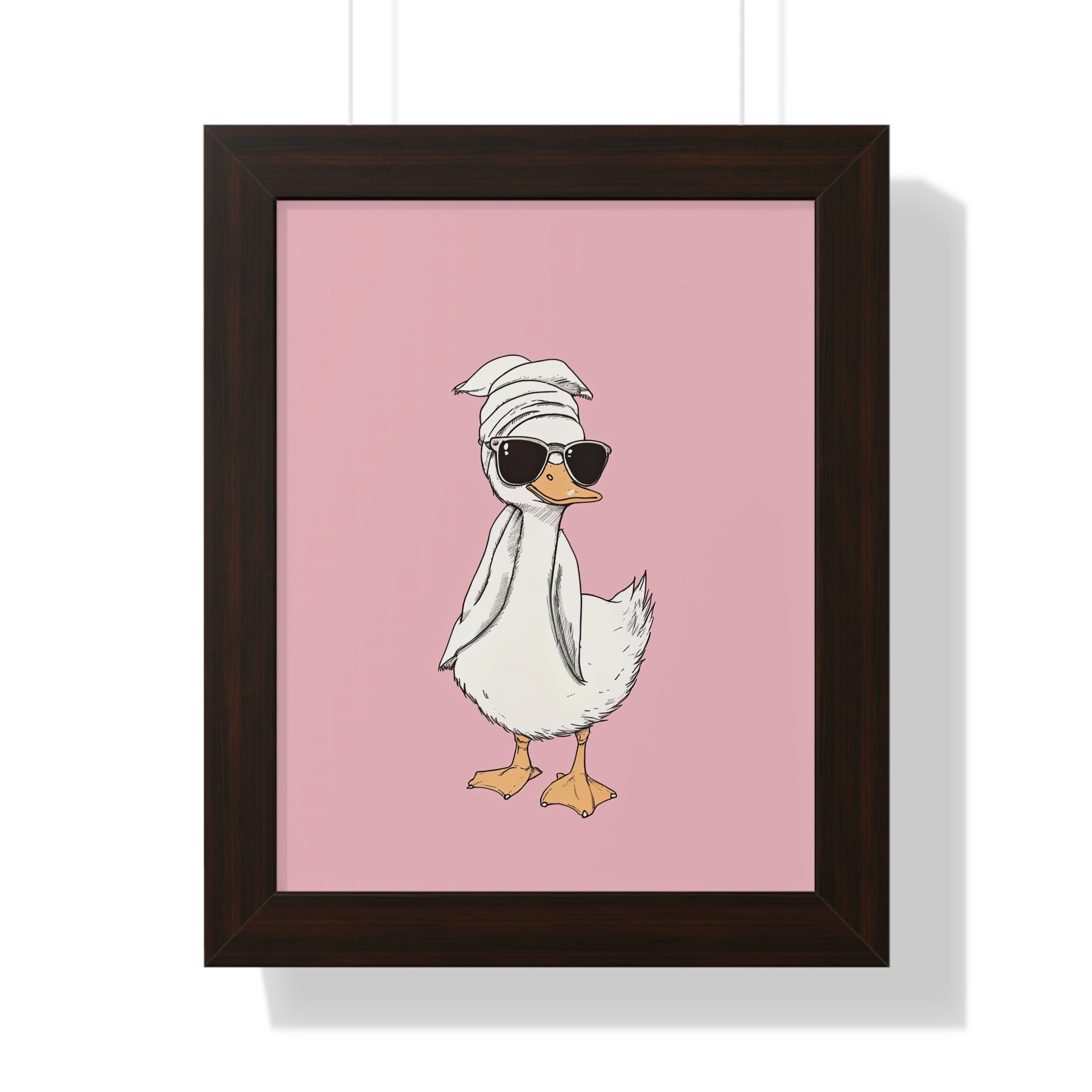 Framed Paper Print - Sassy Duck Retreat
