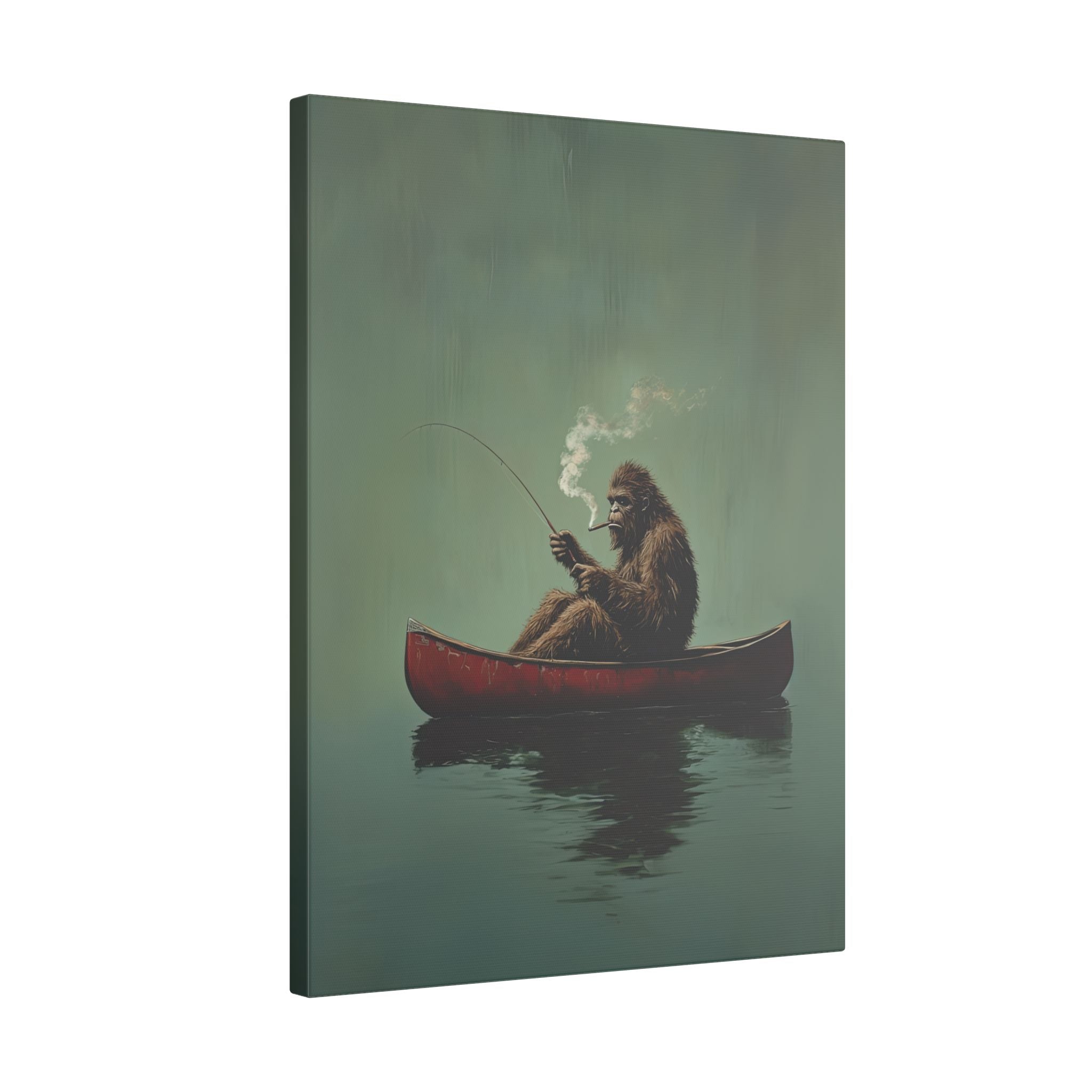 .75" Matte Canvas - Bigfoot Canoe Adventure