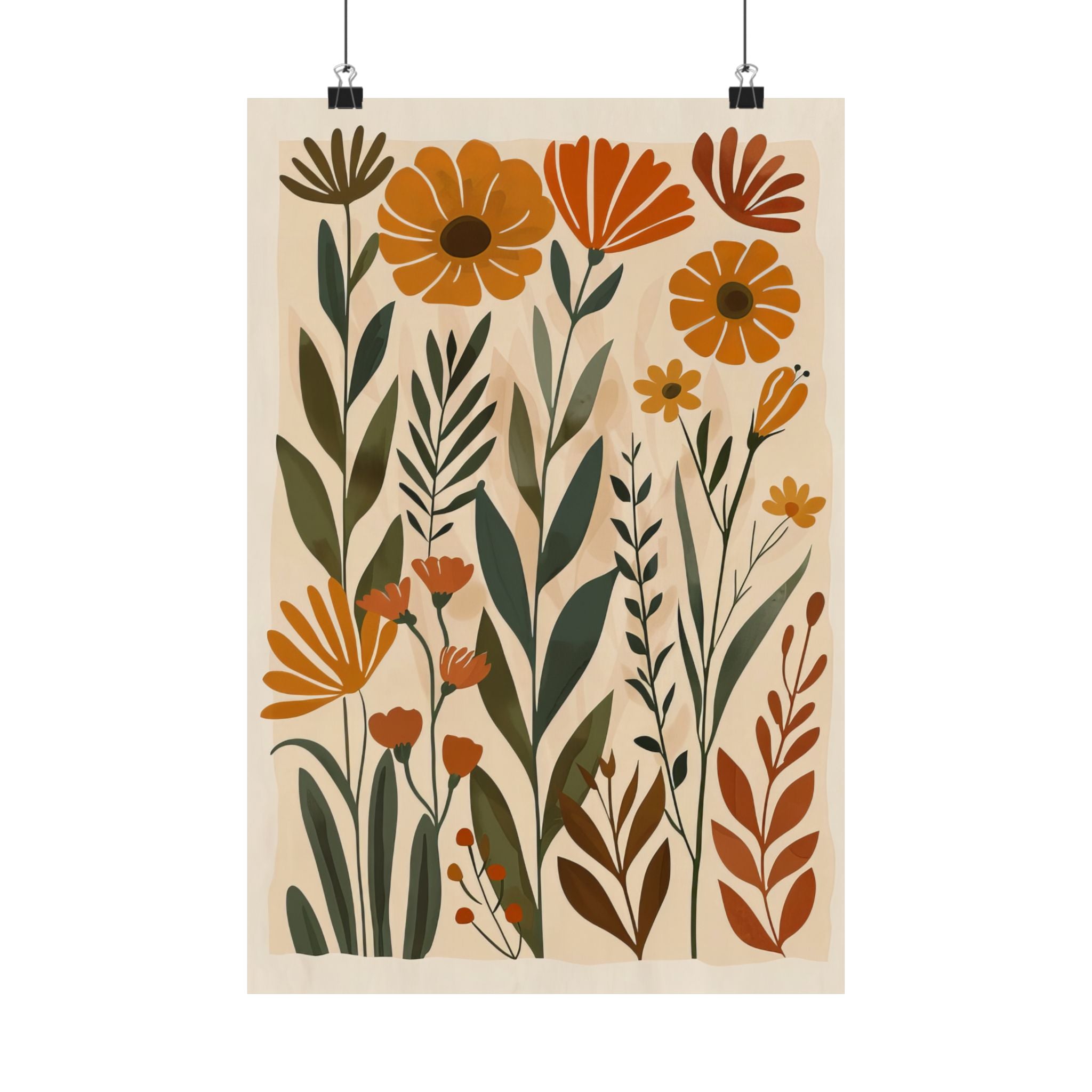 Golden Meadow Boho Blooms