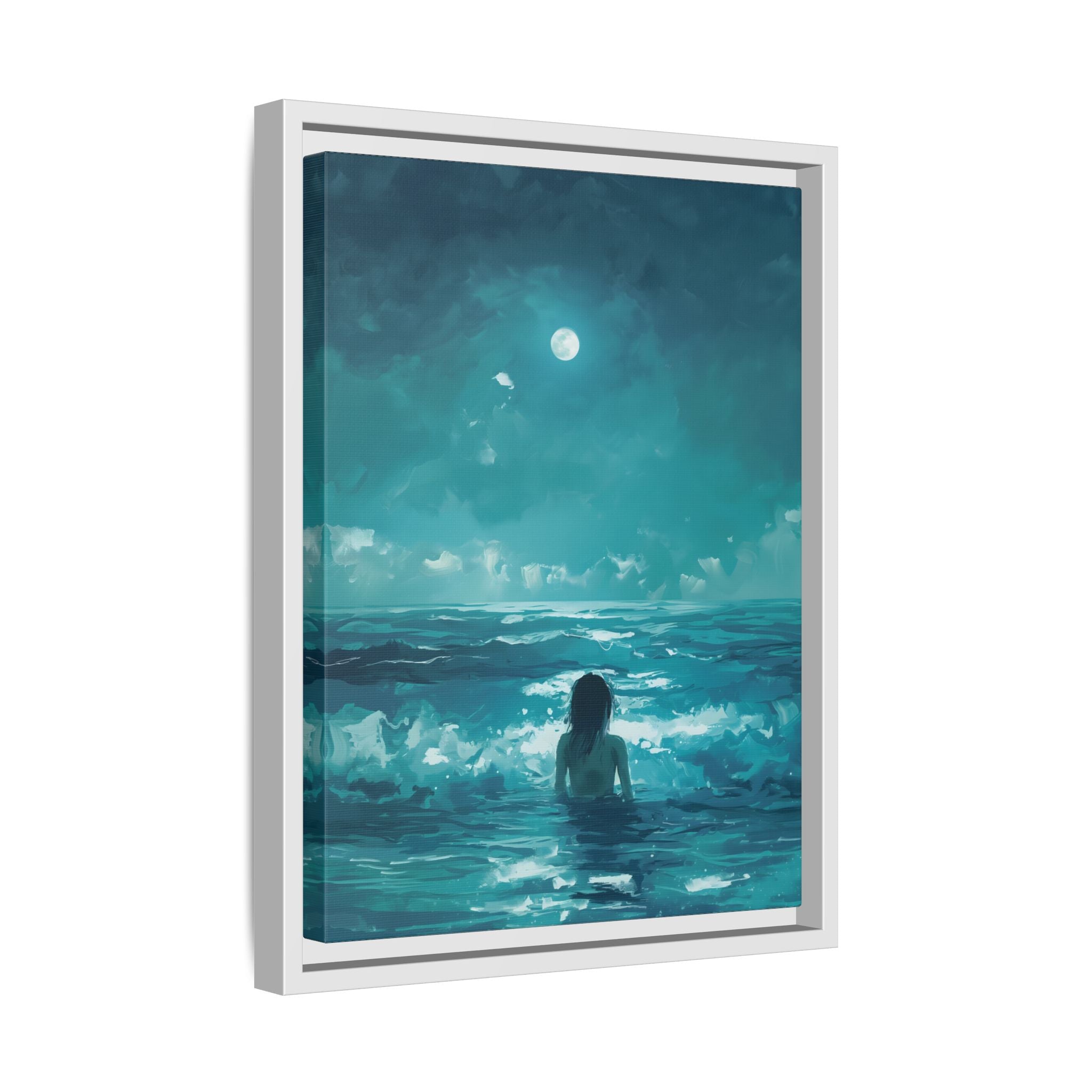 Framed Canvas - Married to the Sea