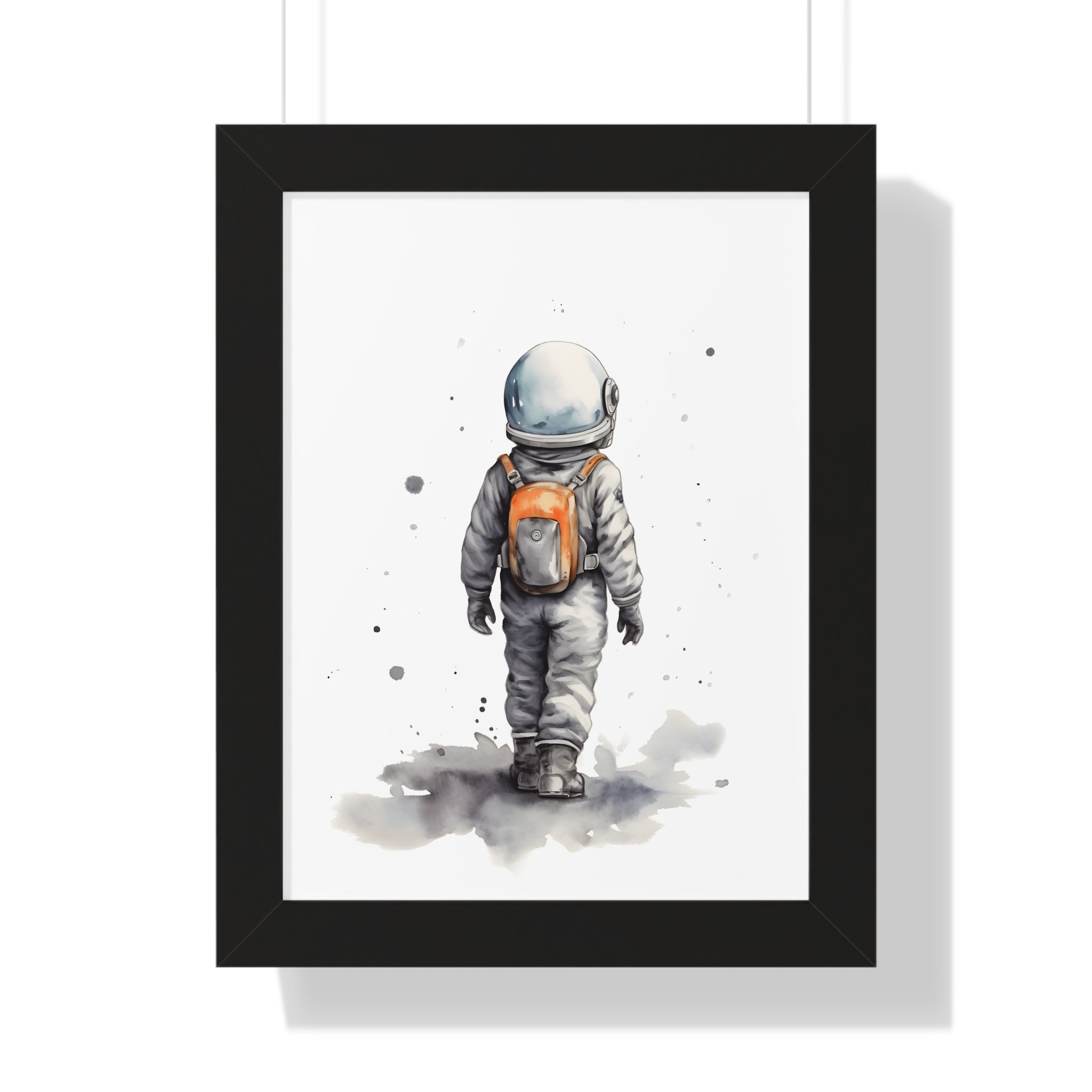 Framed Paper Print - Backpack to the Stars