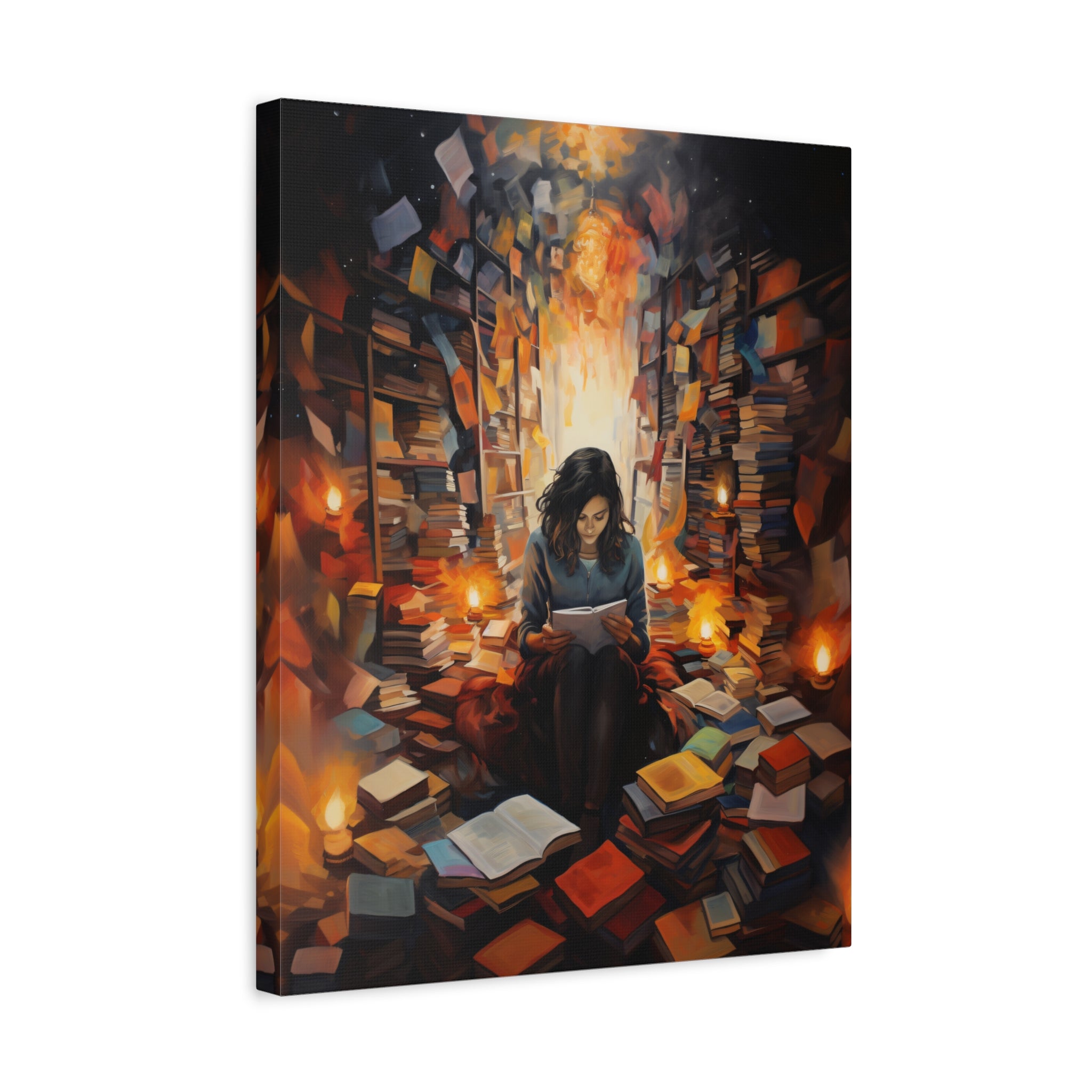 1.25" Matte Canvas - The Sanctuary of Stories
