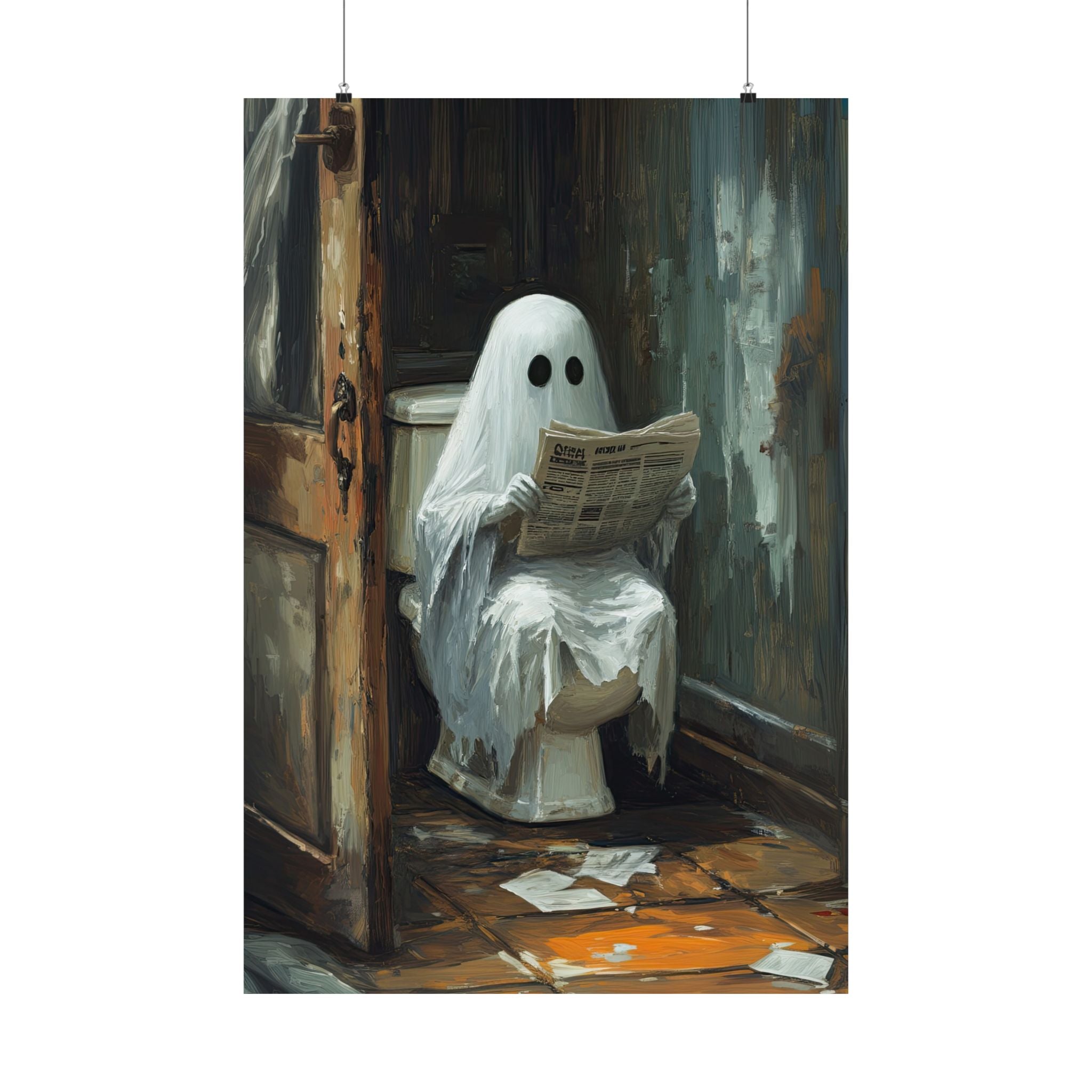 Ghostly Bathroom Break