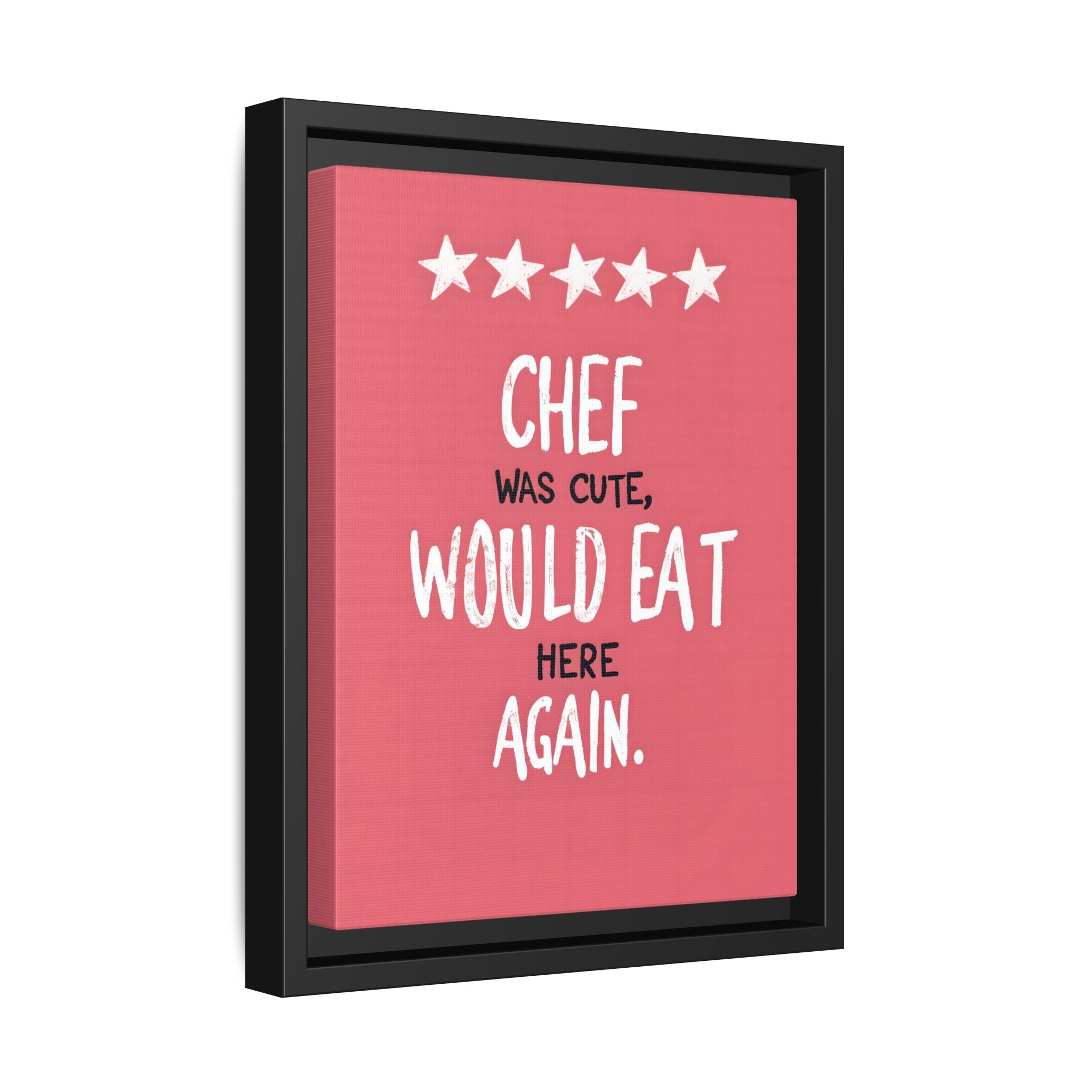 Framed Canvas - Chef’s Charm