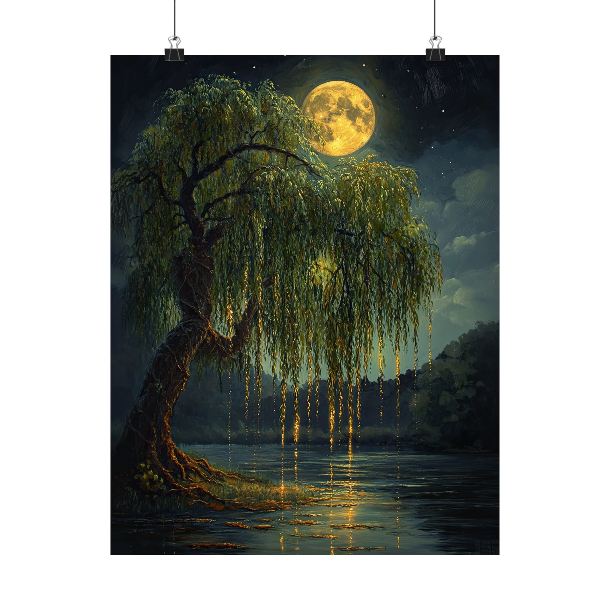 Moonlit Willow Glow