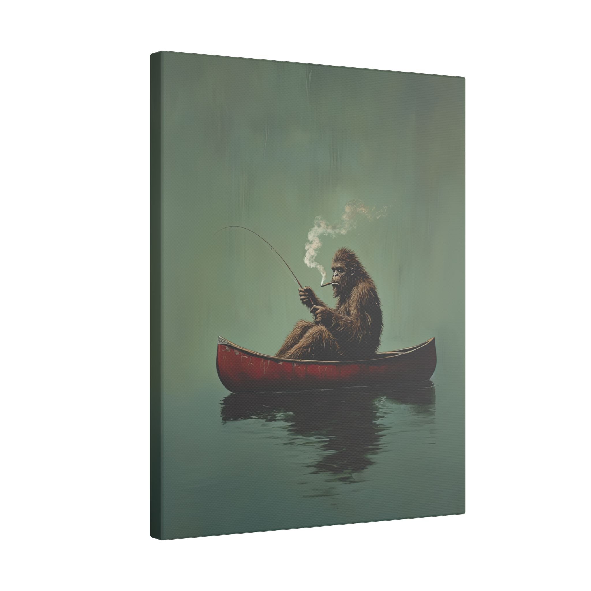 .75" Matte Canvas - Bigfoot Canoe Adventure