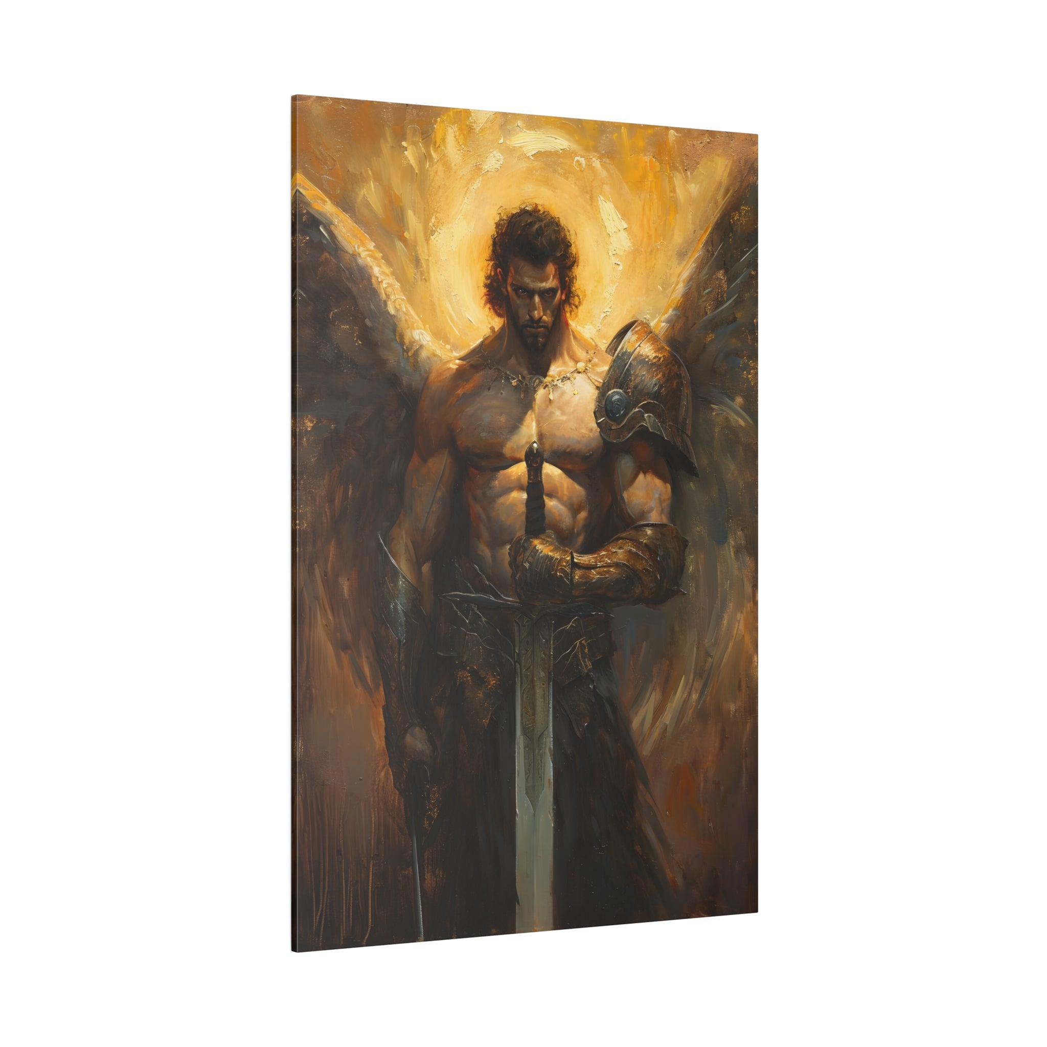 .75" Matte Canvas - Celestial Warrior&
