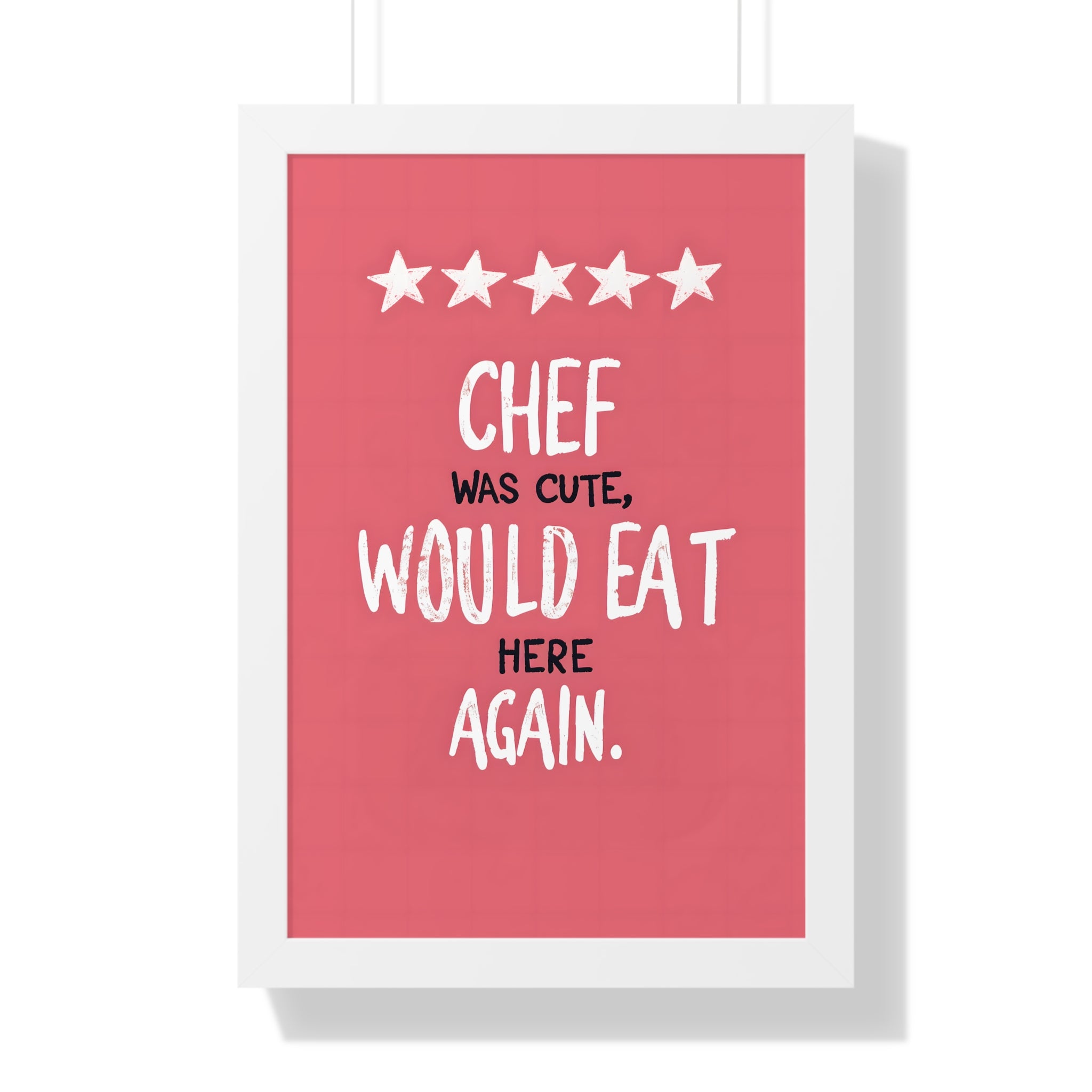 Framed Paper Print - Chef’s Charm