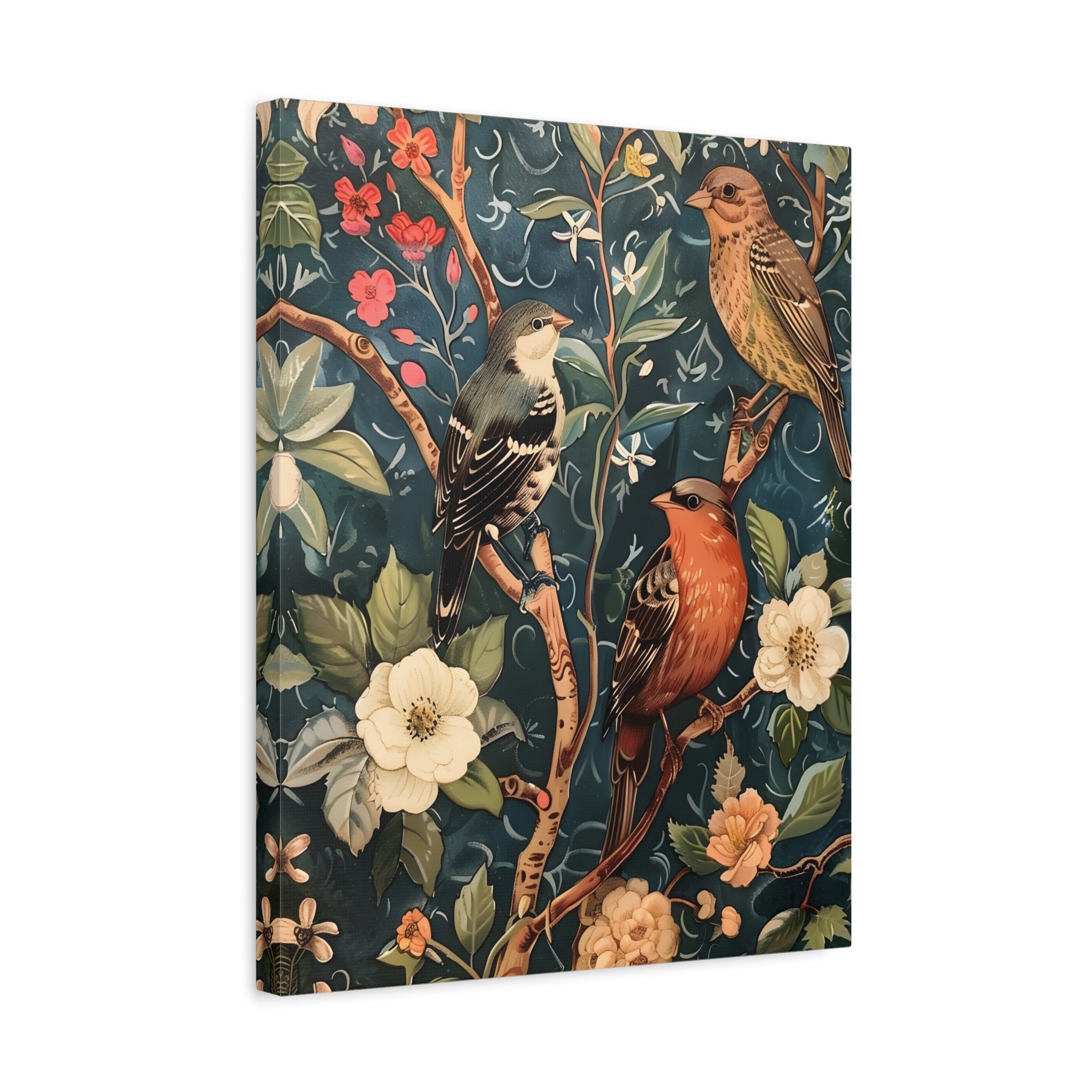1.25" Matte Canvas - Robin and Sparrow Symphony