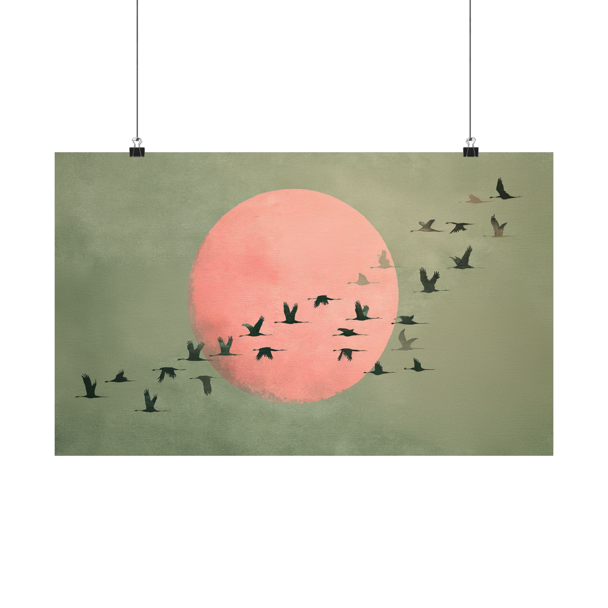 Blush Moon Bird Migration