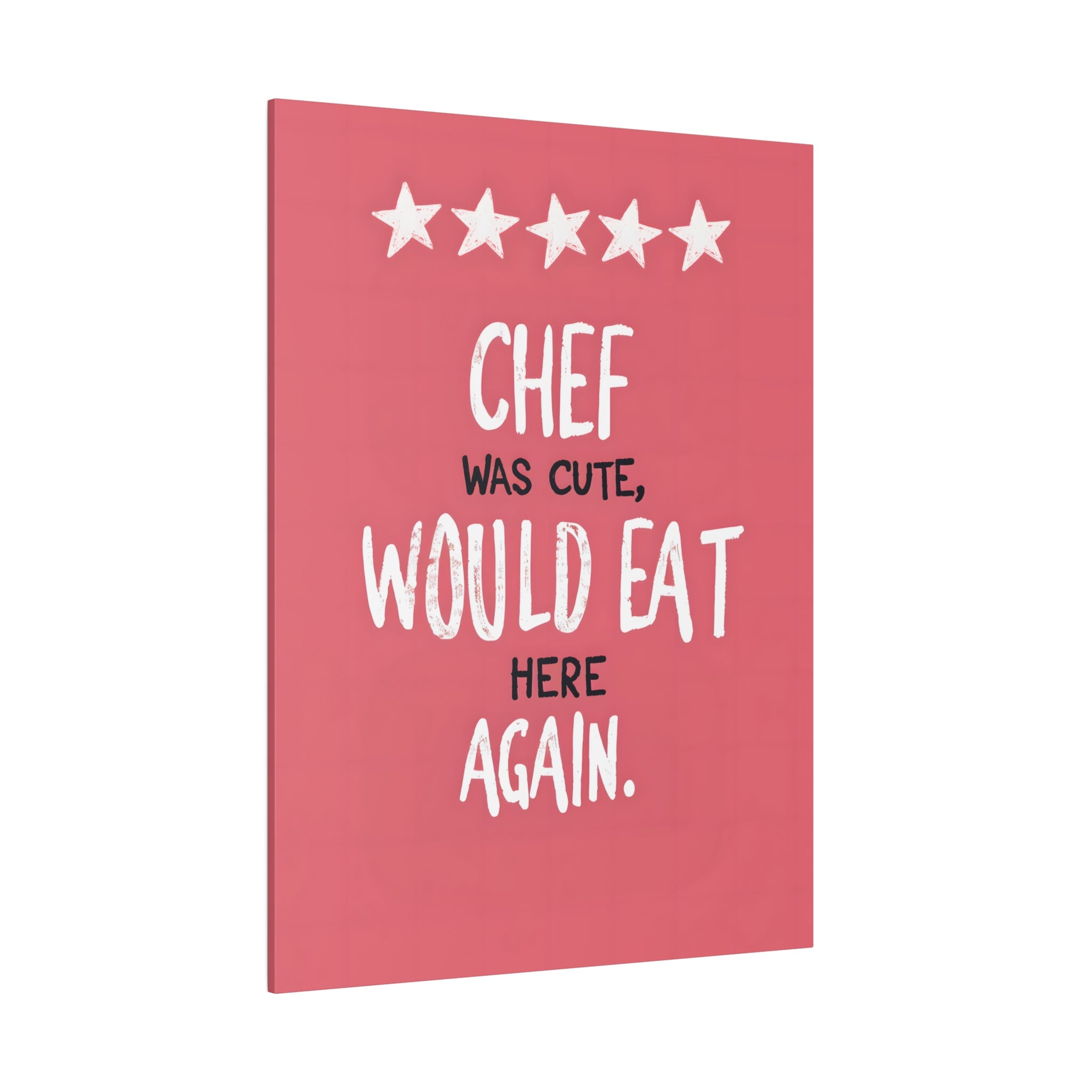 .75" Matte Canvas - Chef’s Charm