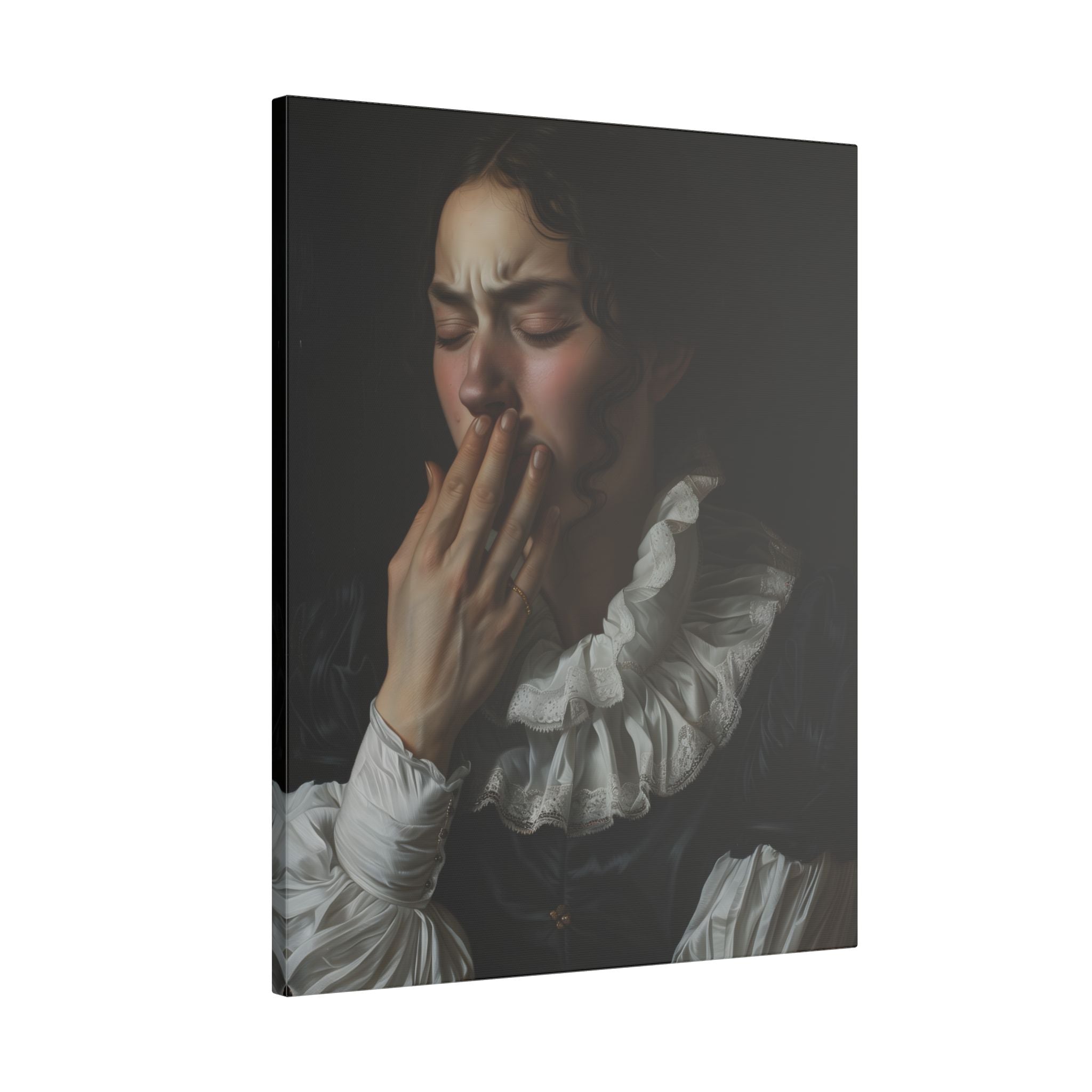 .75" Matte Canvas - Oh No, It Hit Me