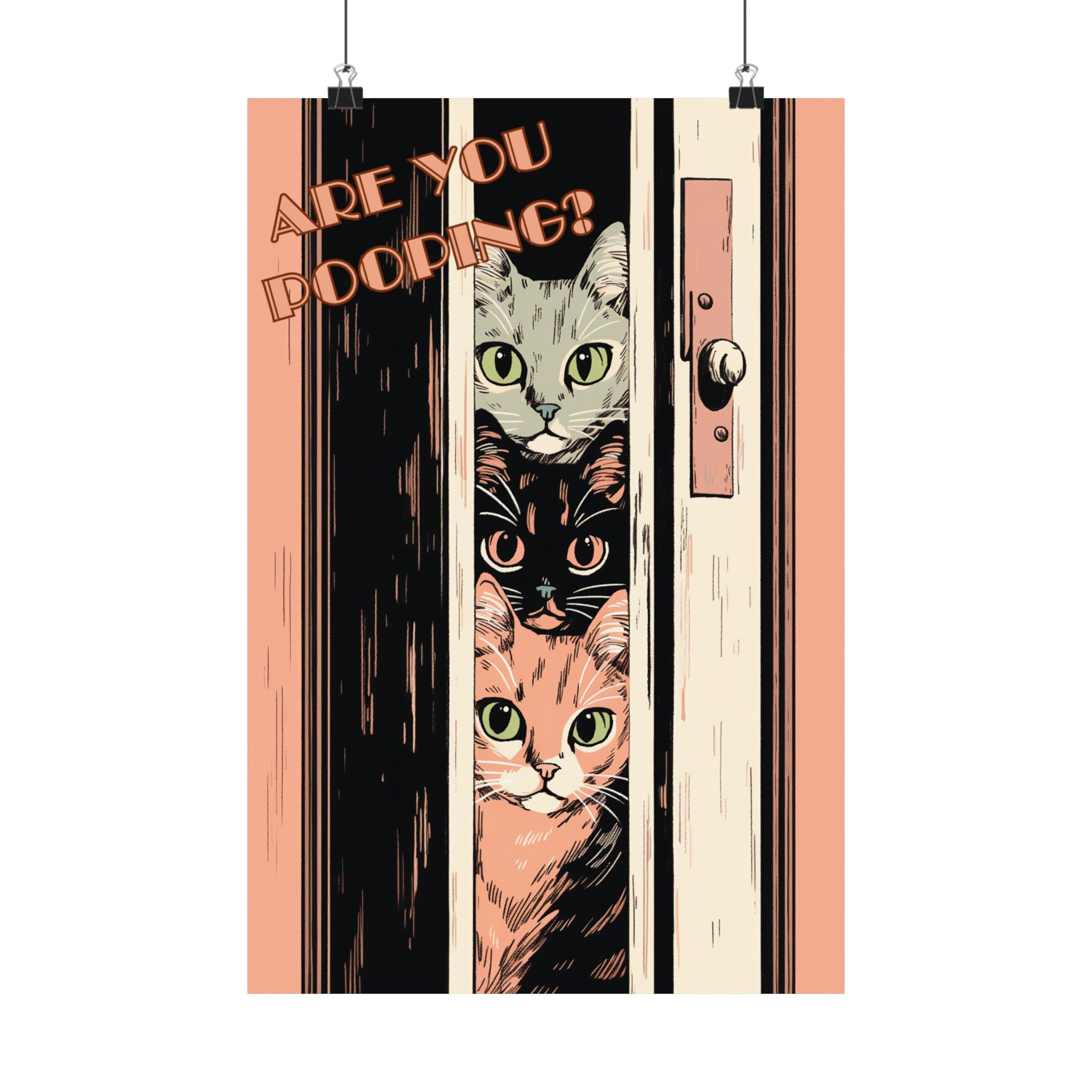 Feline Bathroom Inquisition