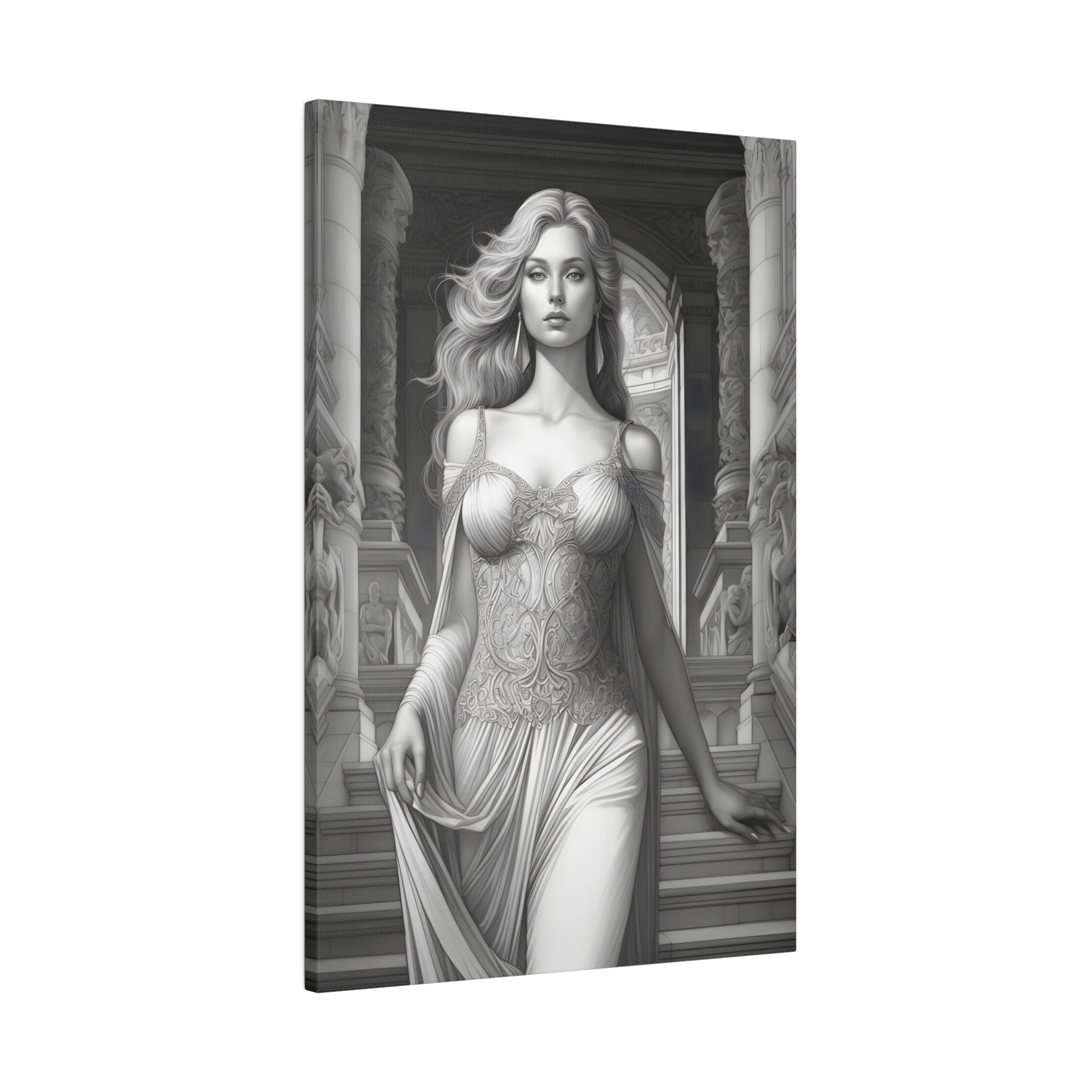.75" Matte Canvas - Ethereal Freya&