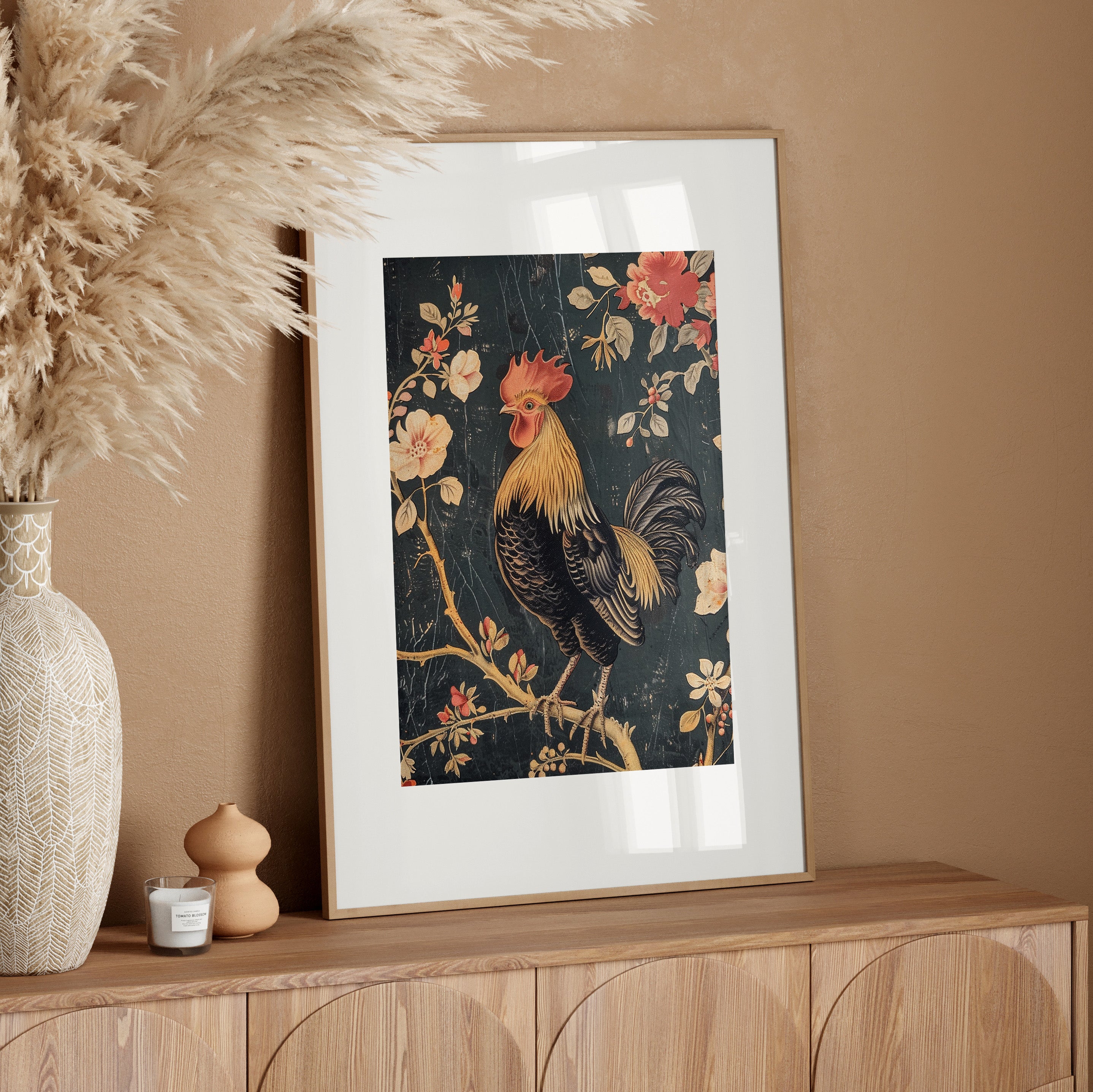 Blooming Rooster Glory