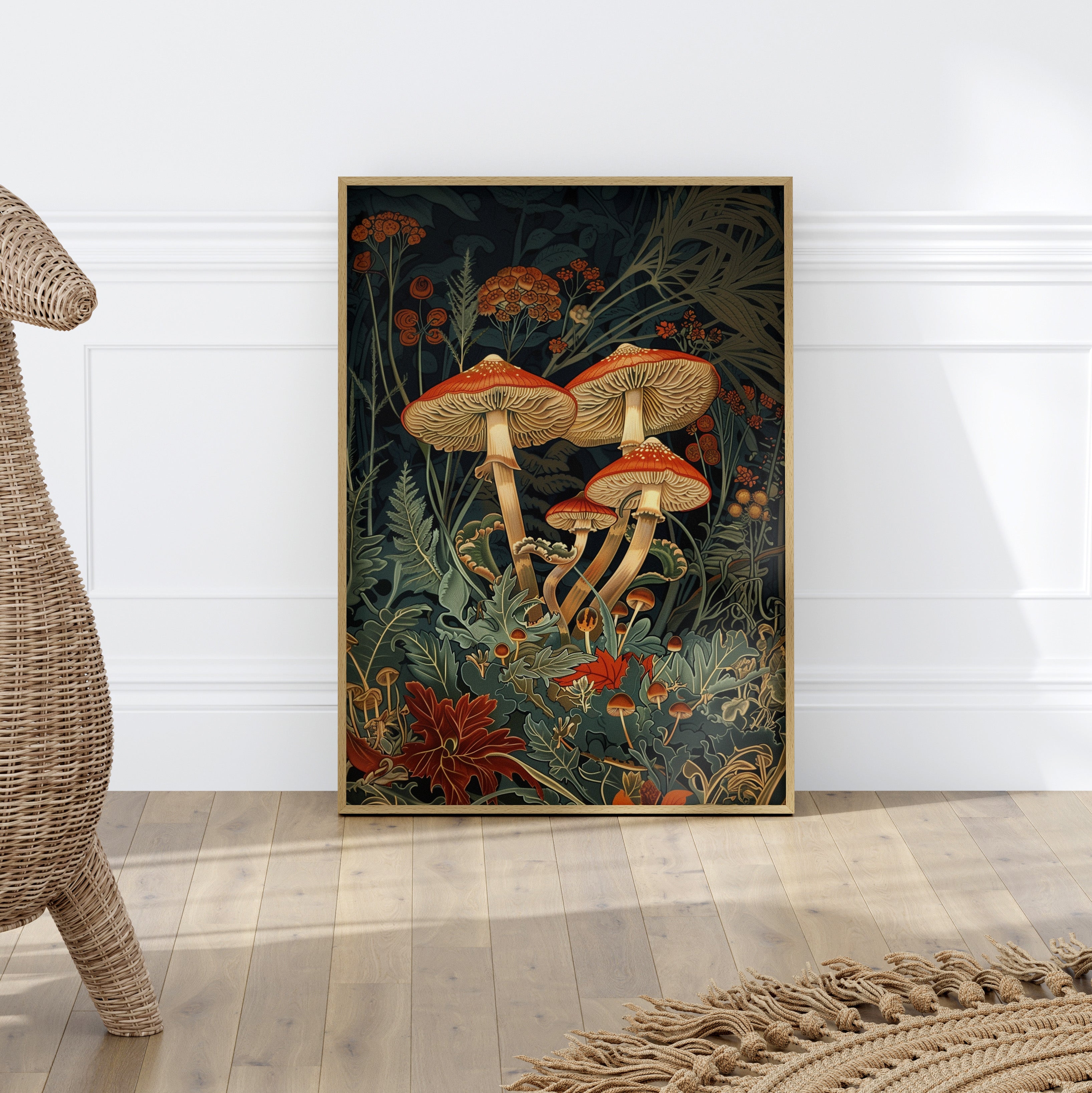 Elegant Mushroom Reverie