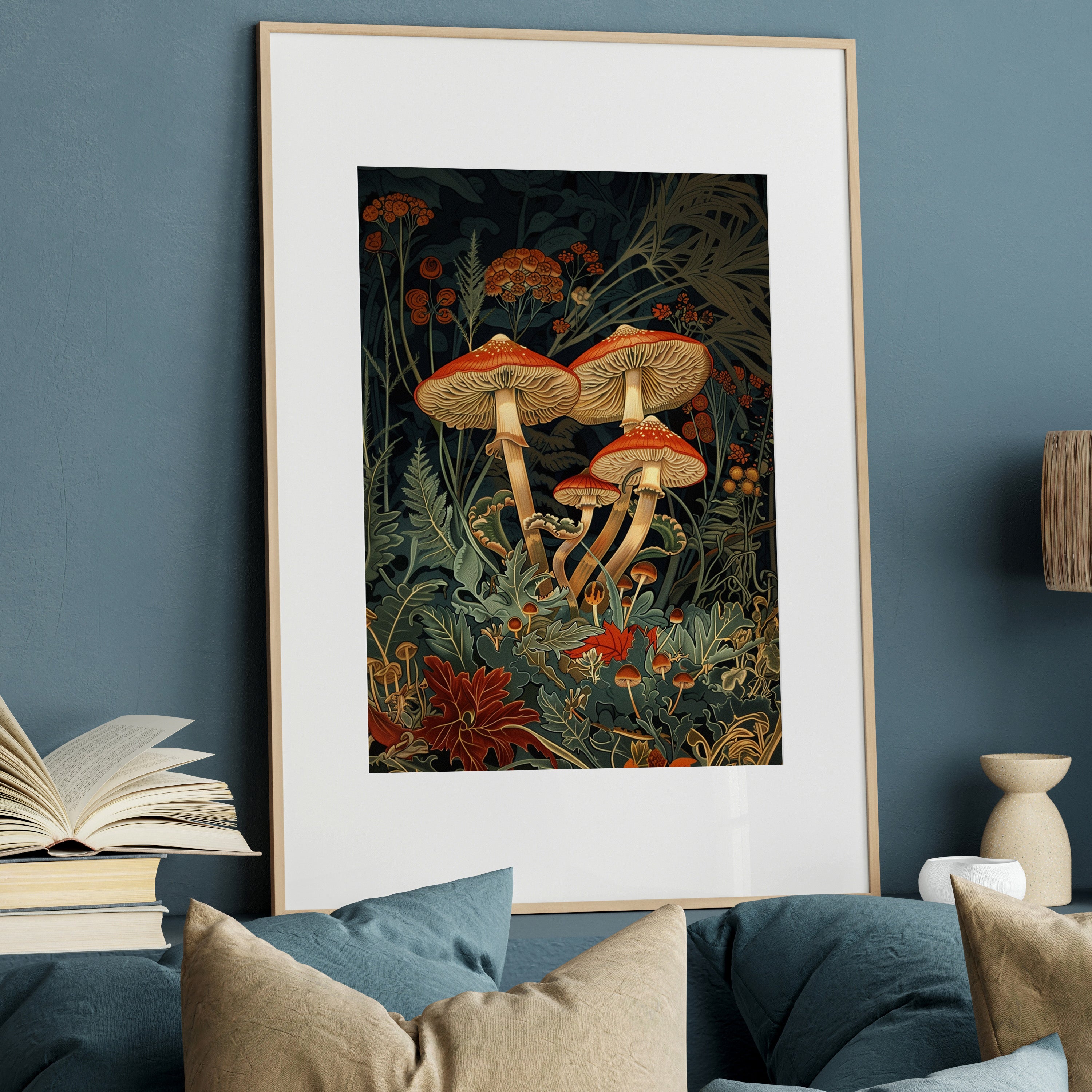 Elegant Mushroom Reverie