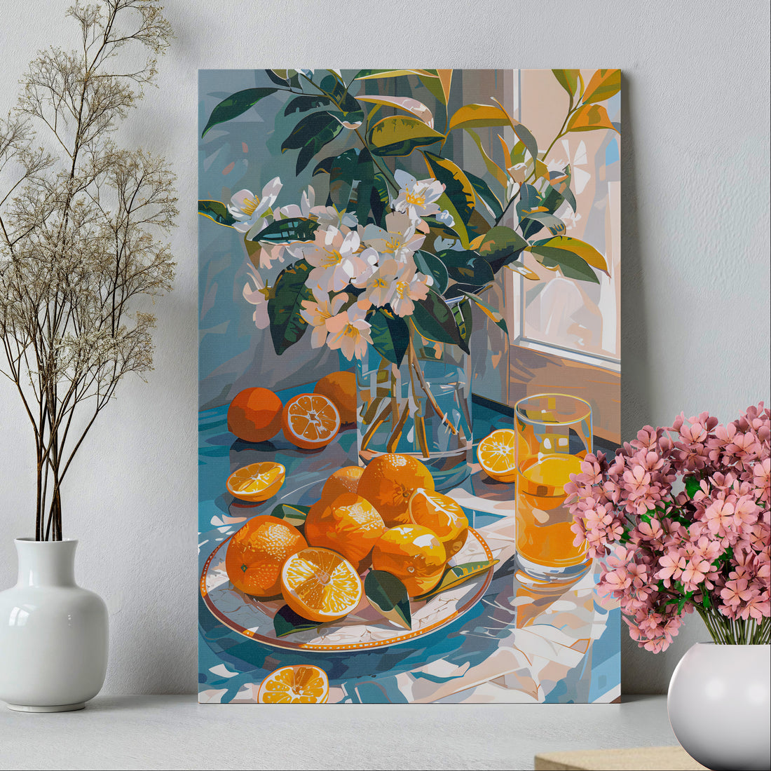 .75" Matte Canvas - Citrus Blossom Morning