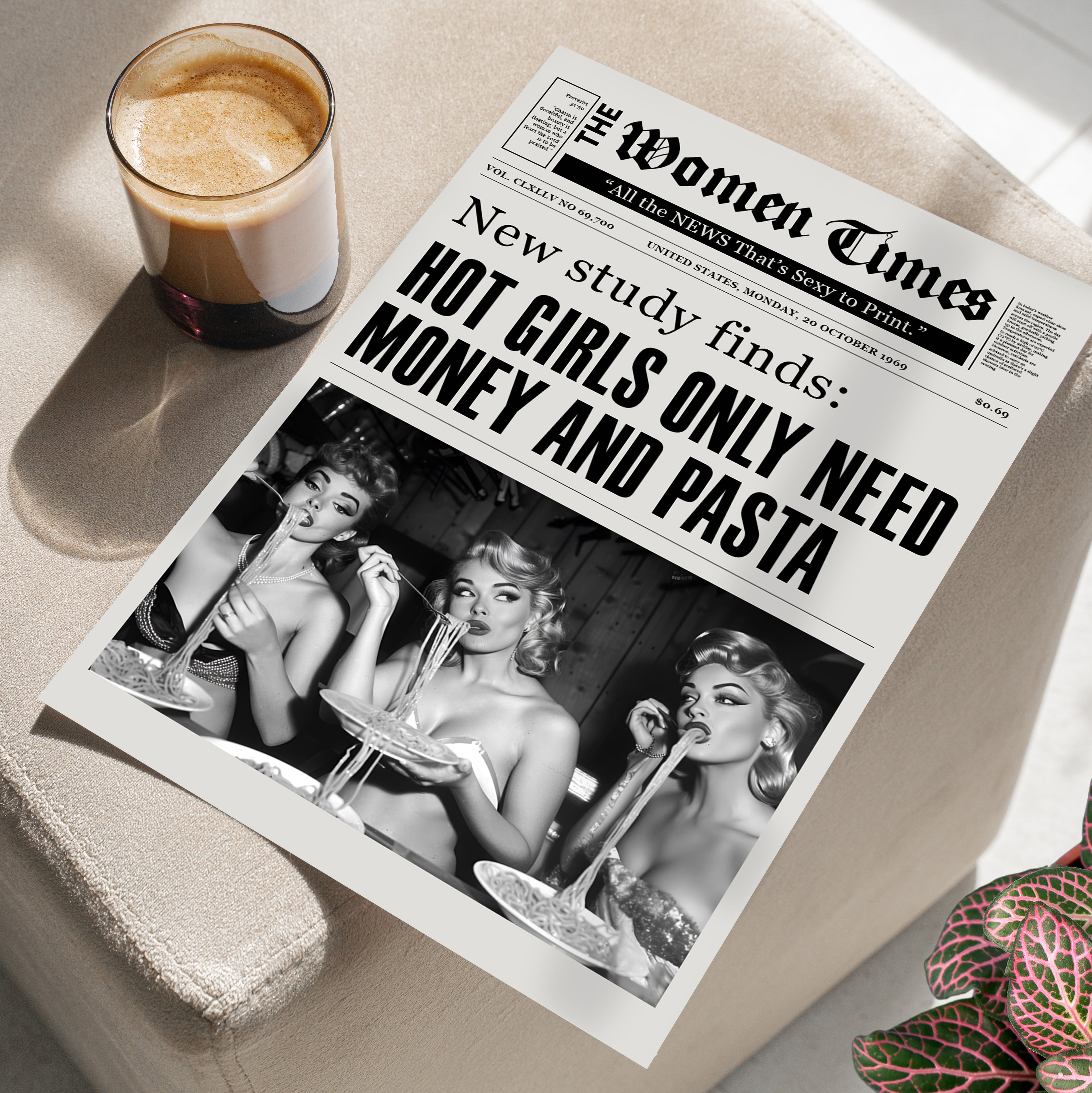 Retro Pasta Gazette