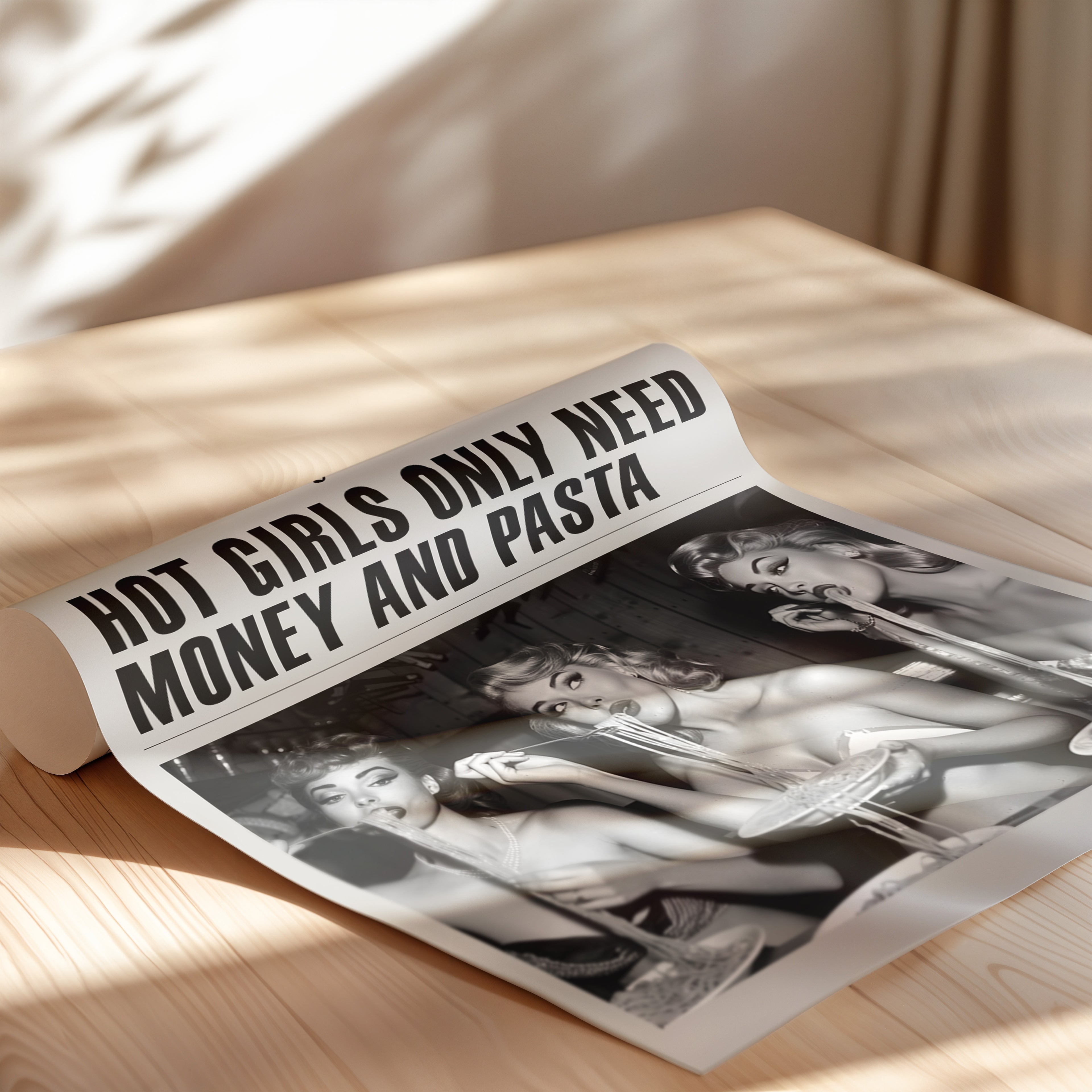 Retro Pasta Gazette