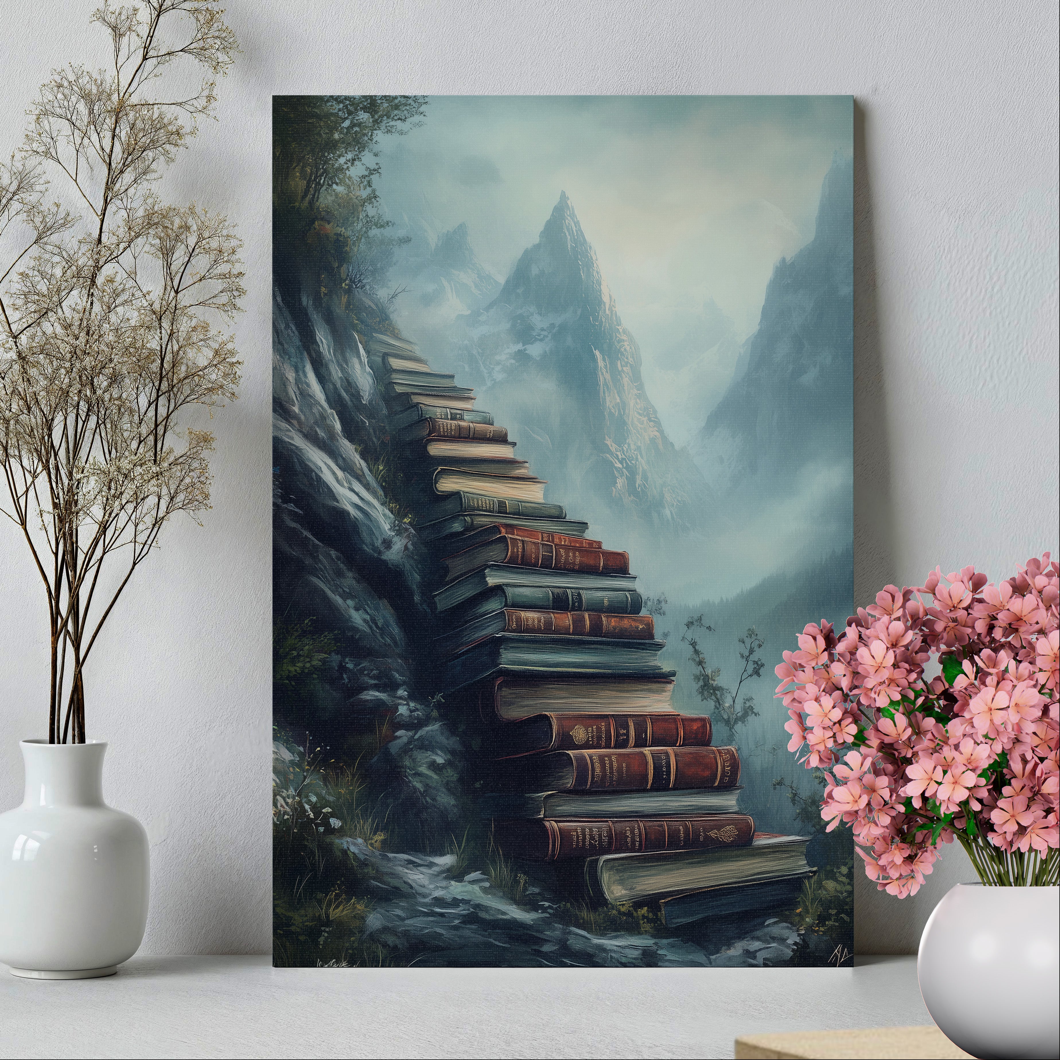 1.25" Matte Canvas - Journey of Knowledge