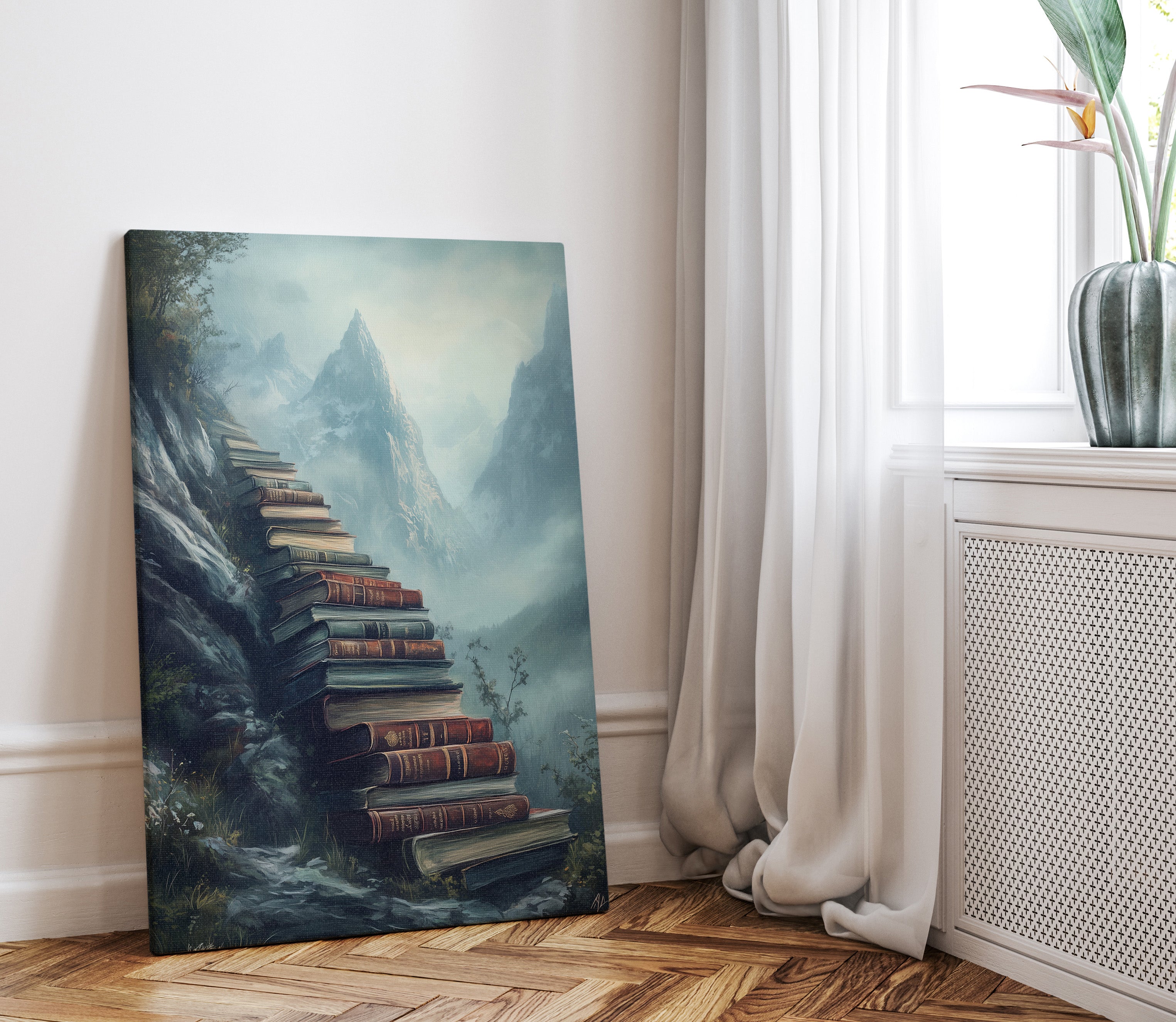 1.25" Matte Canvas - Journey of Knowledge