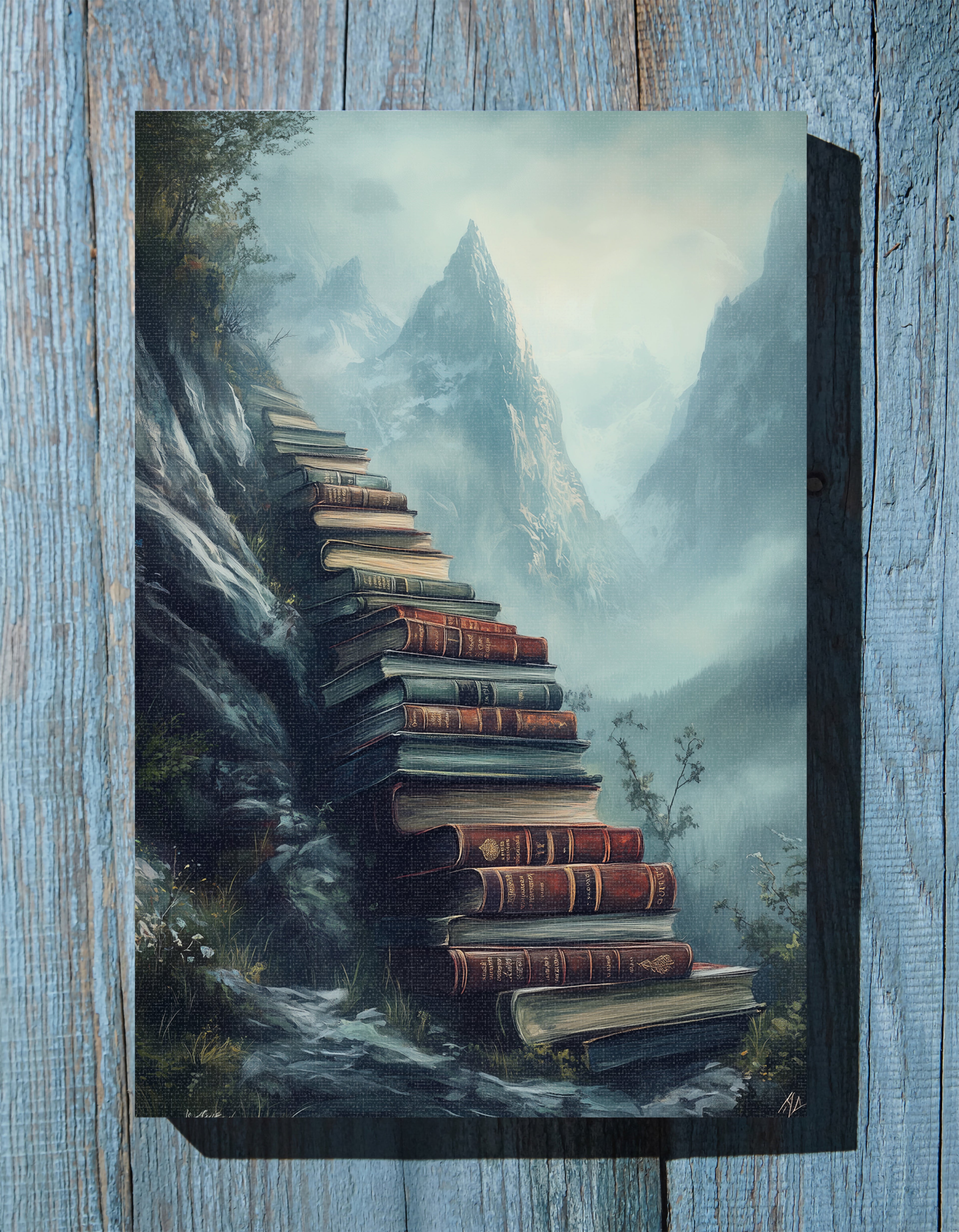 1.25" Matte Canvas - Journey of Knowledge