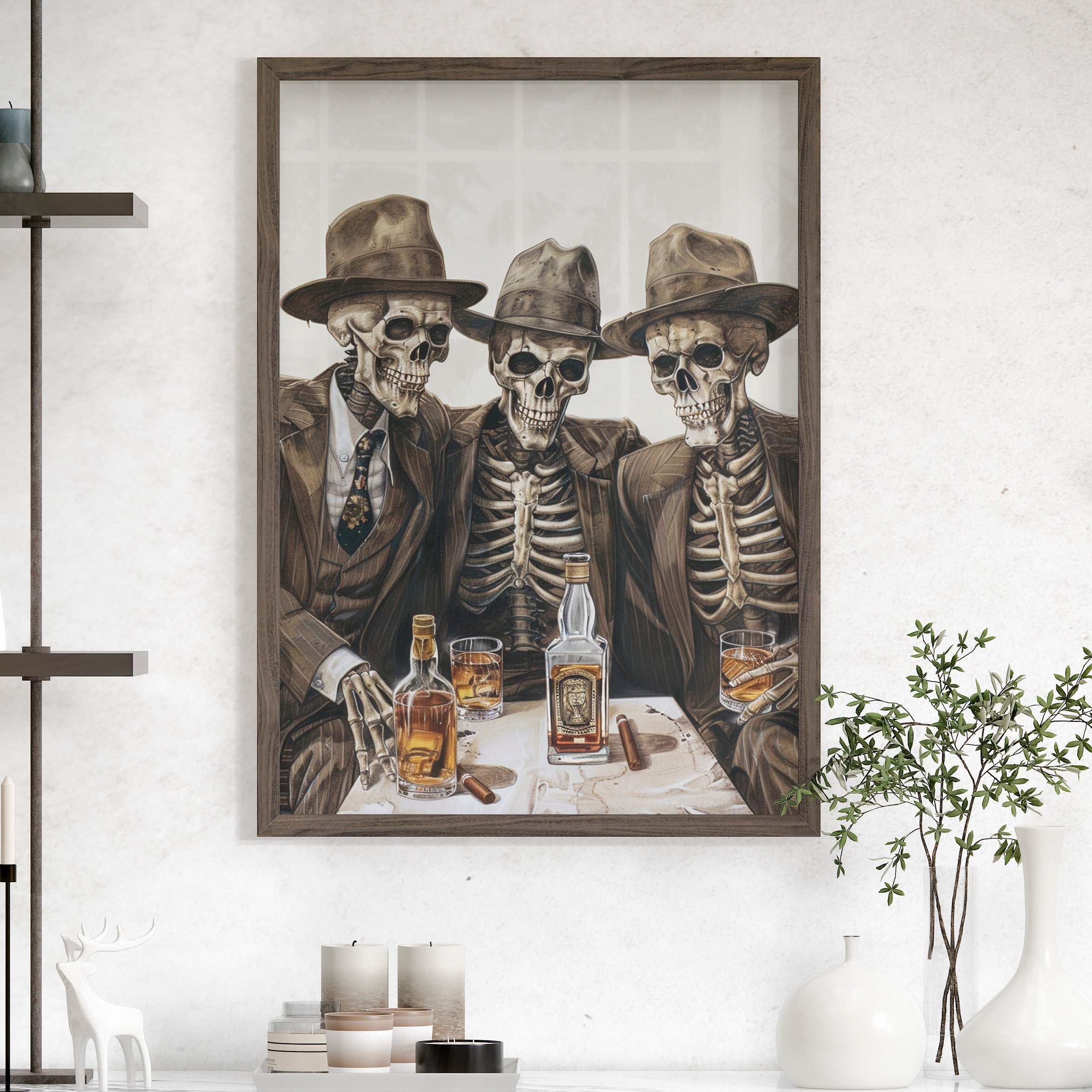 Skeleton Whiskey Gentlemen