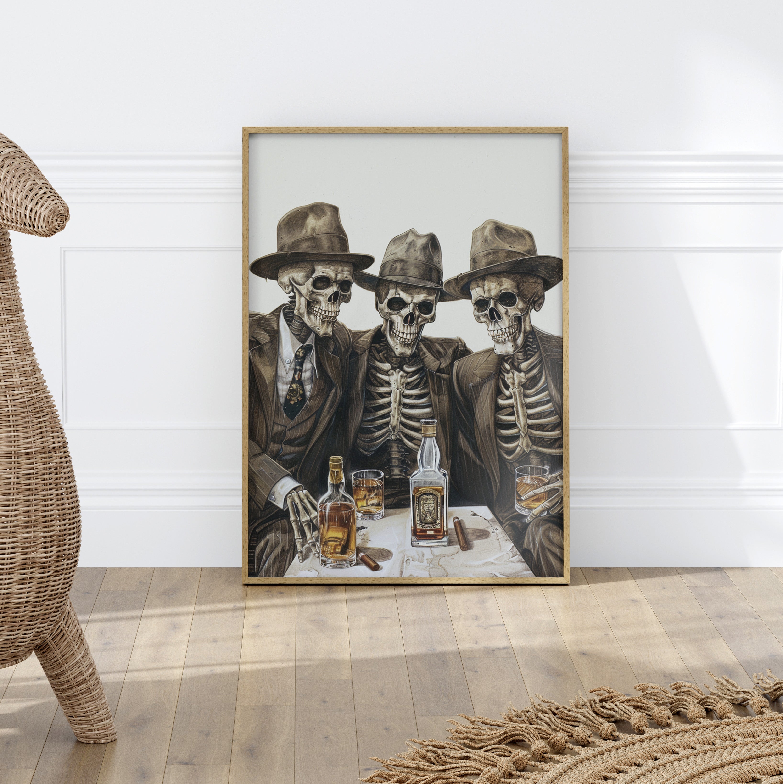 Skeleton Whiskey Gentlemen