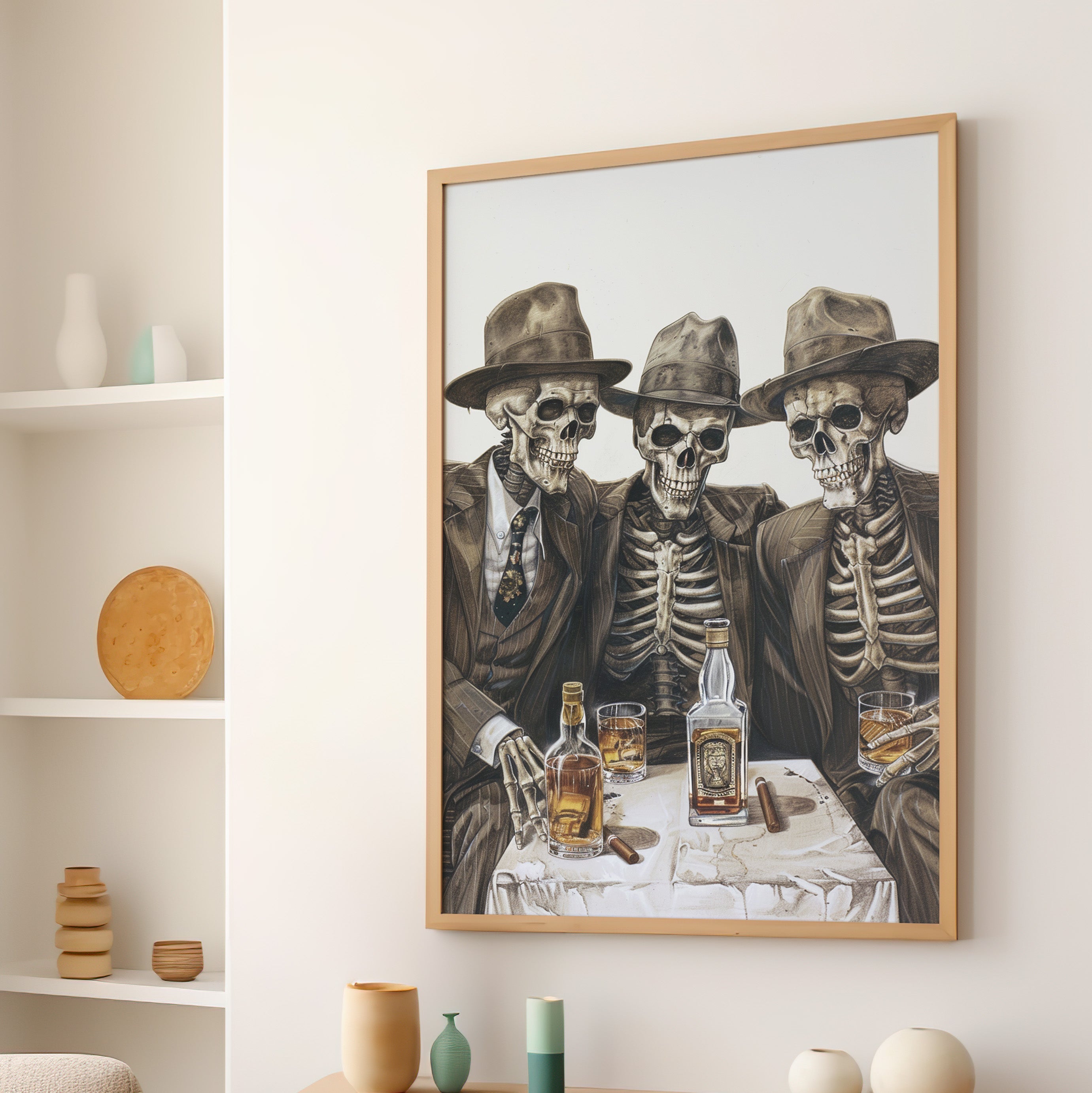 Skeleton Whiskey Gentlemen
