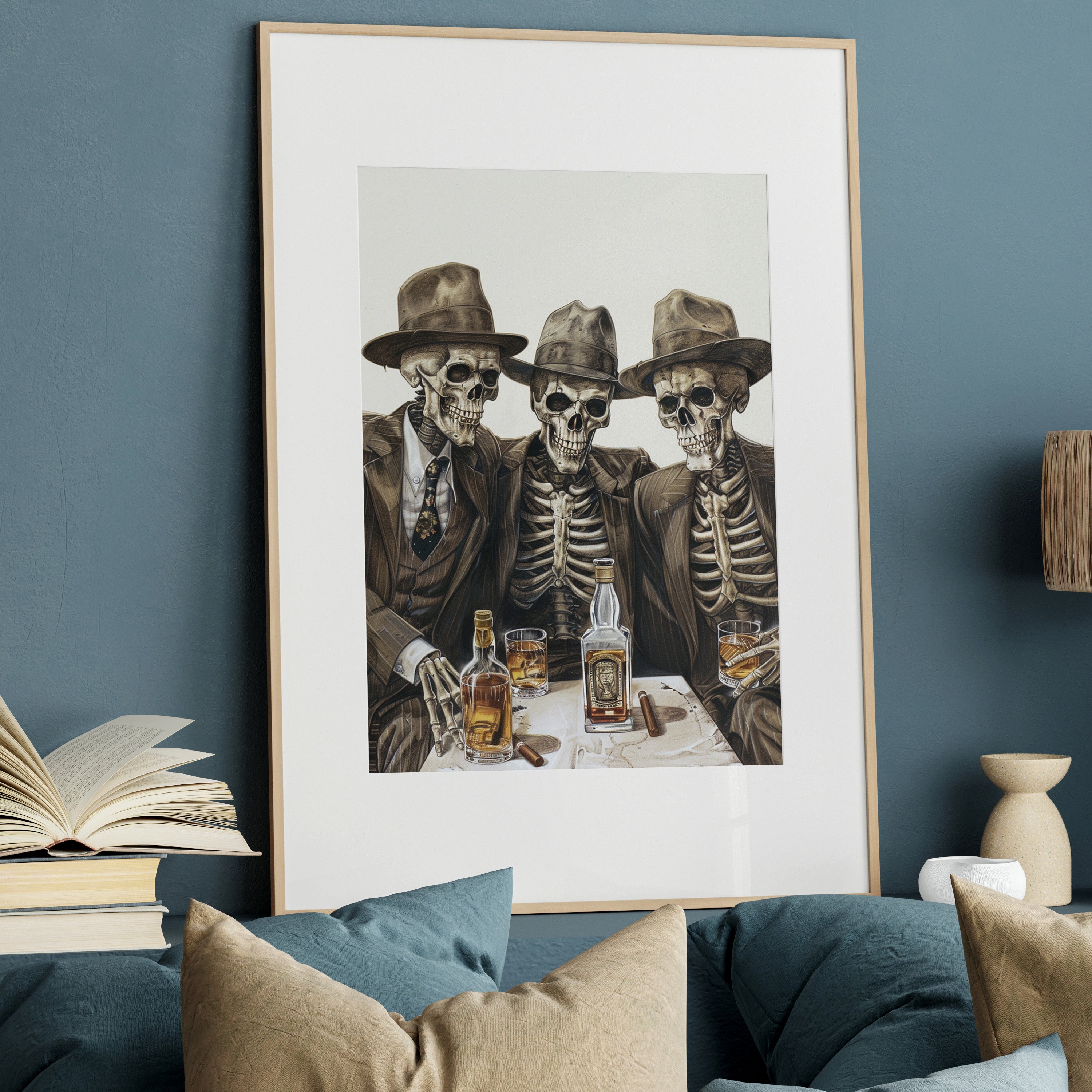 Skeleton Whiskey Gentlemen