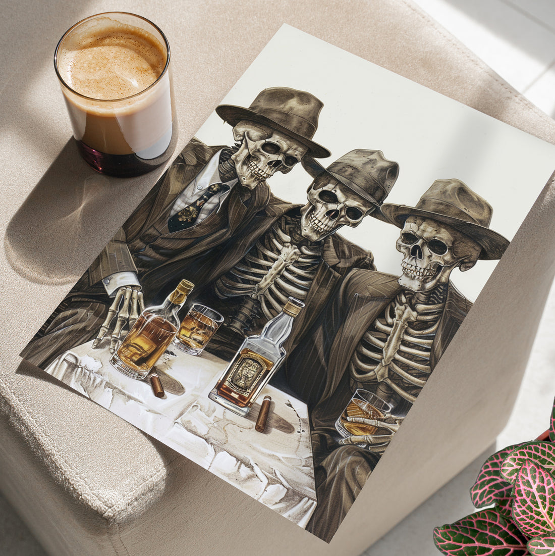 Skeleton Whiskey Gentlemen