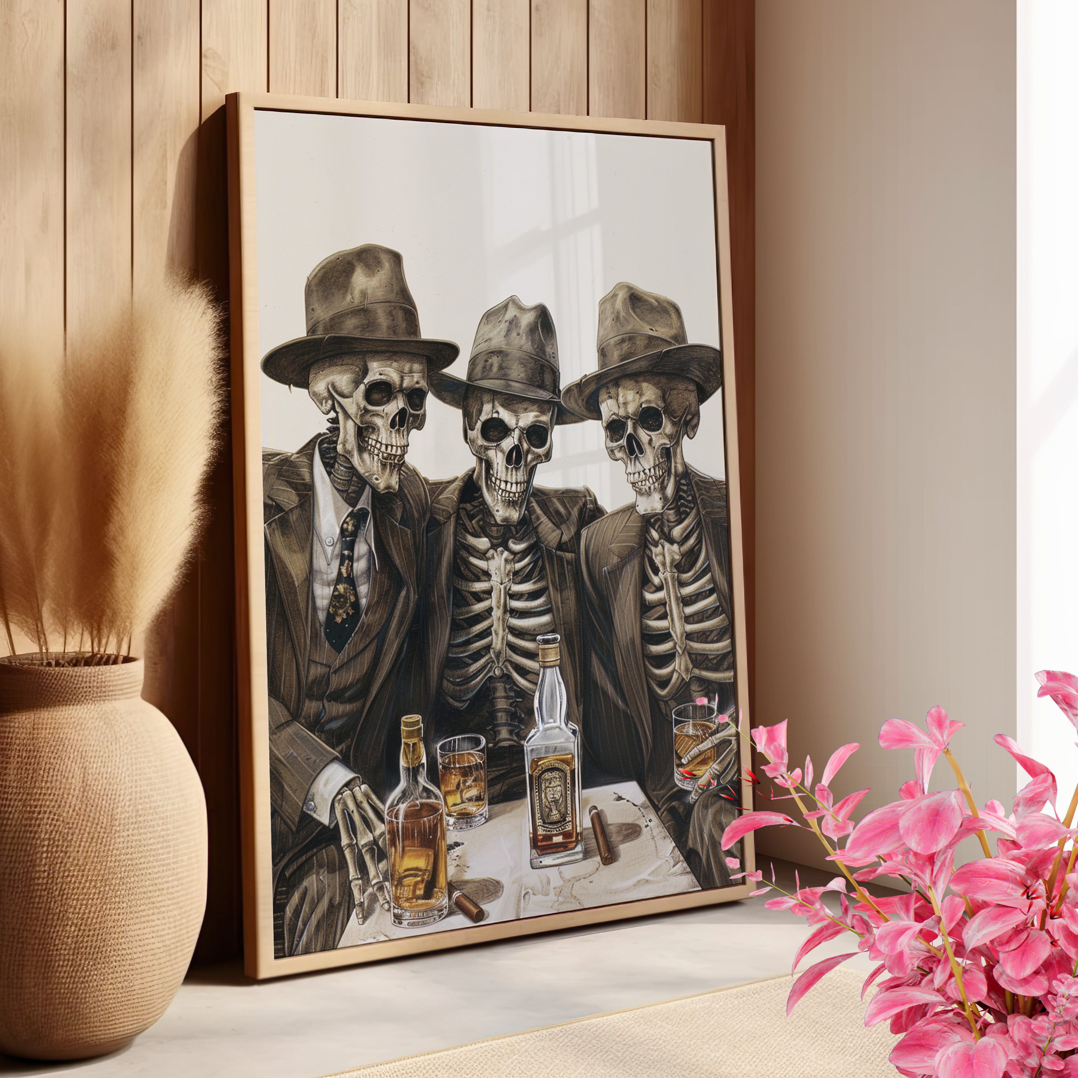 Skeleton Whiskey Gentlemen