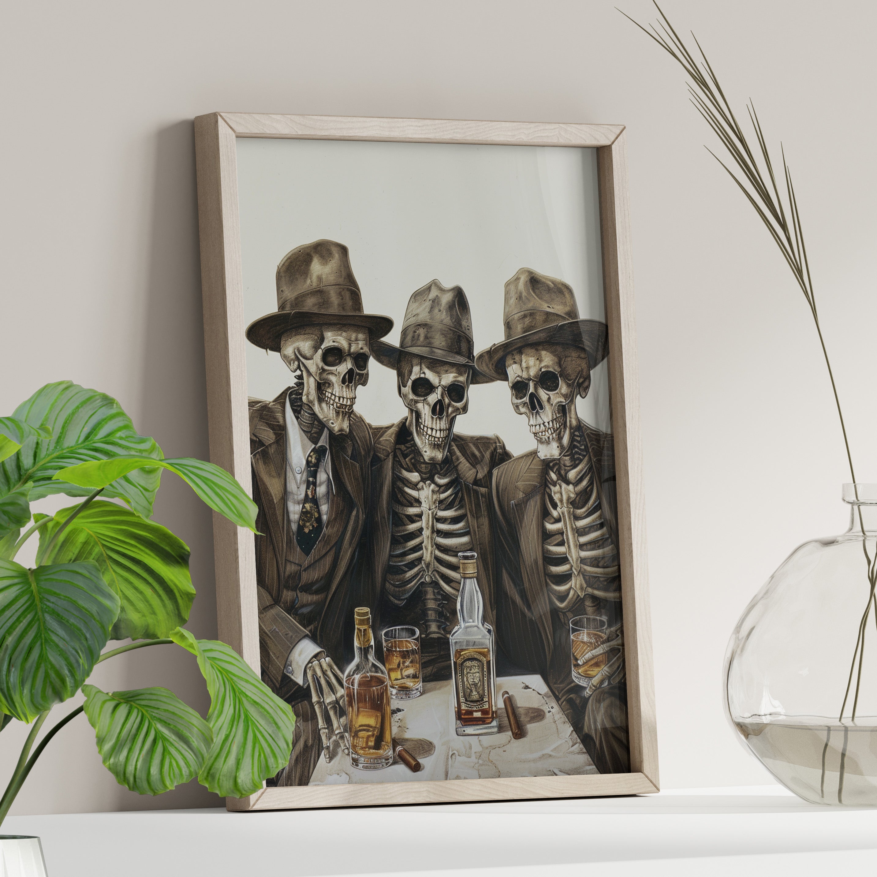 Skeleton Whiskey Gentlemen