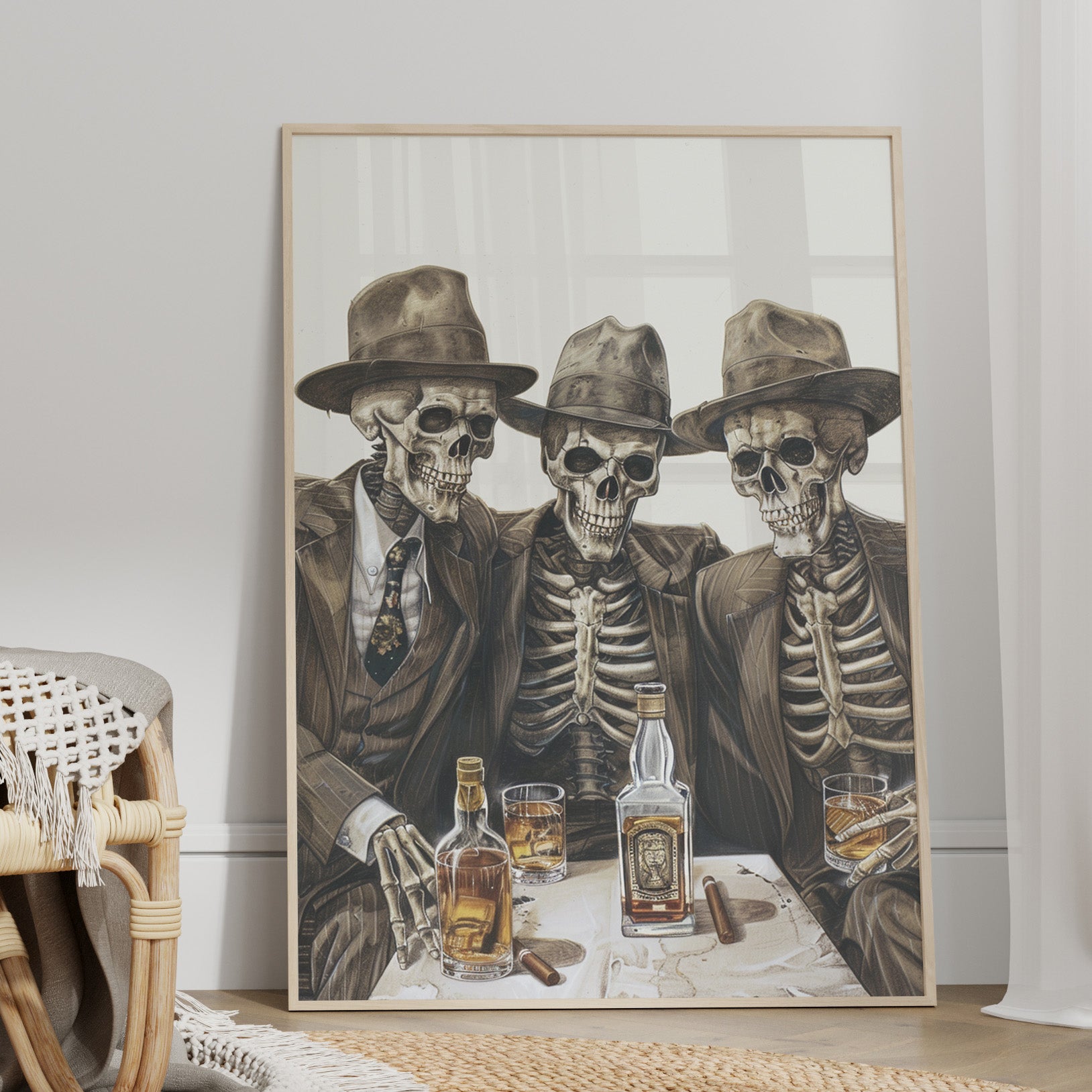 Skeleton Whiskey Gentlemen