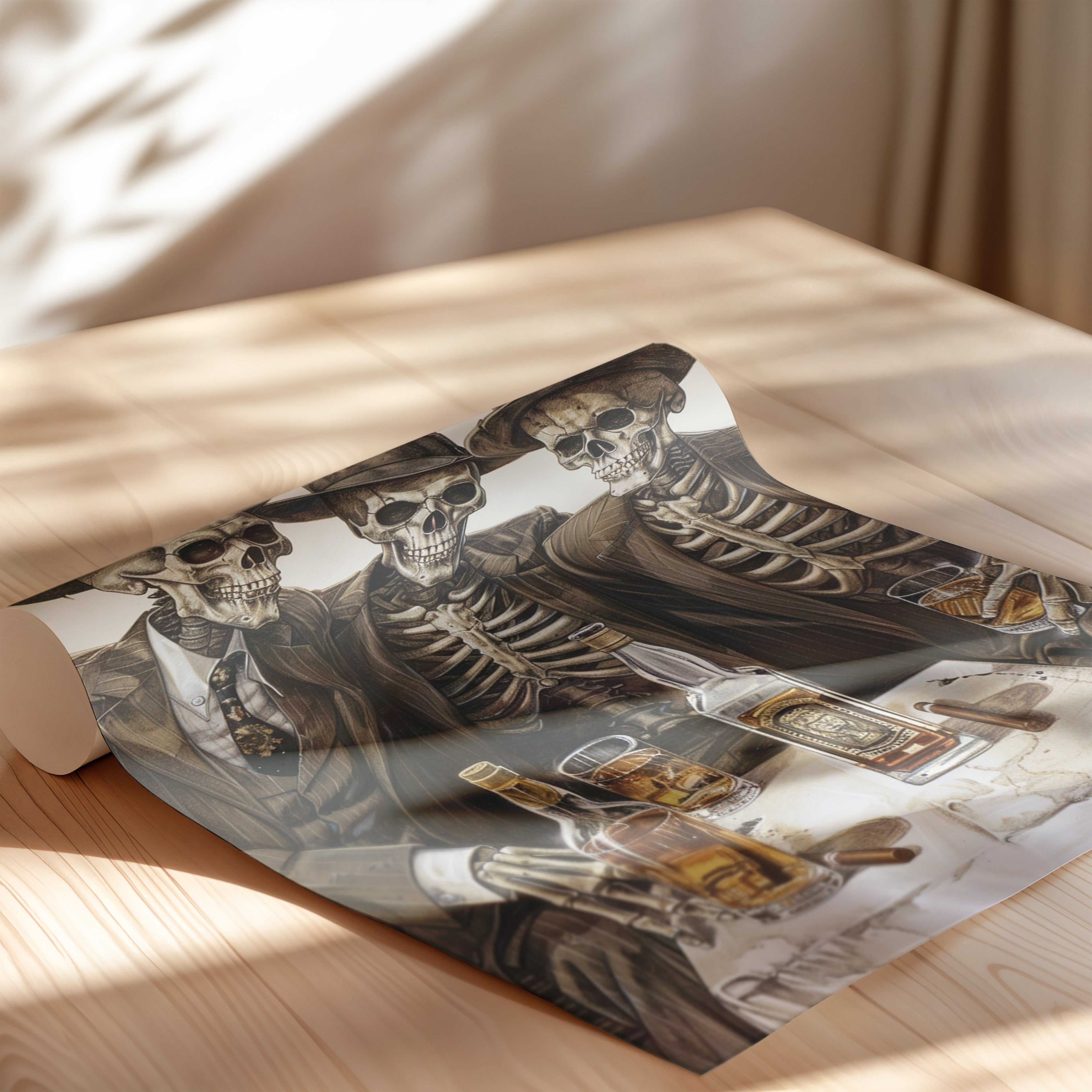 Skeleton Whiskey Gentlemen