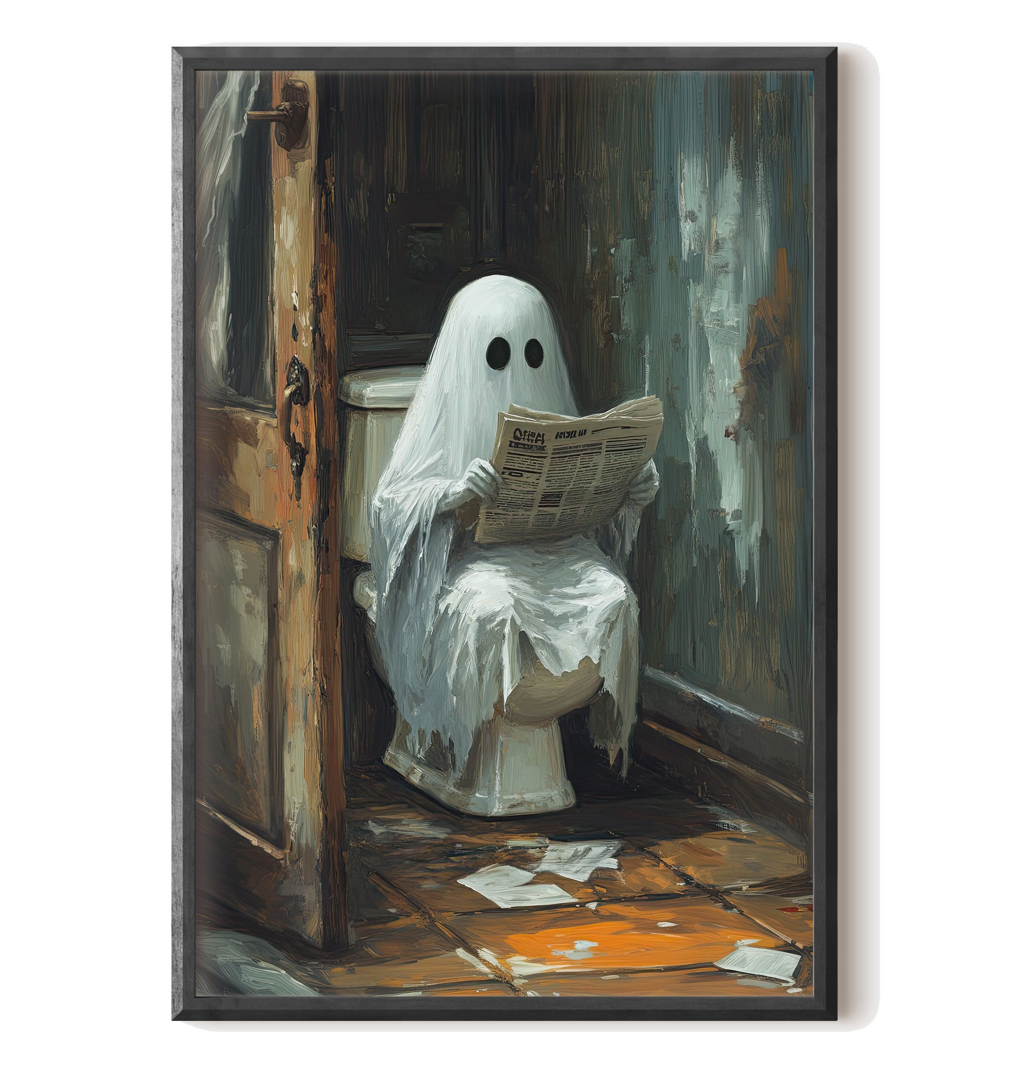 Ghostly Bathroom Break