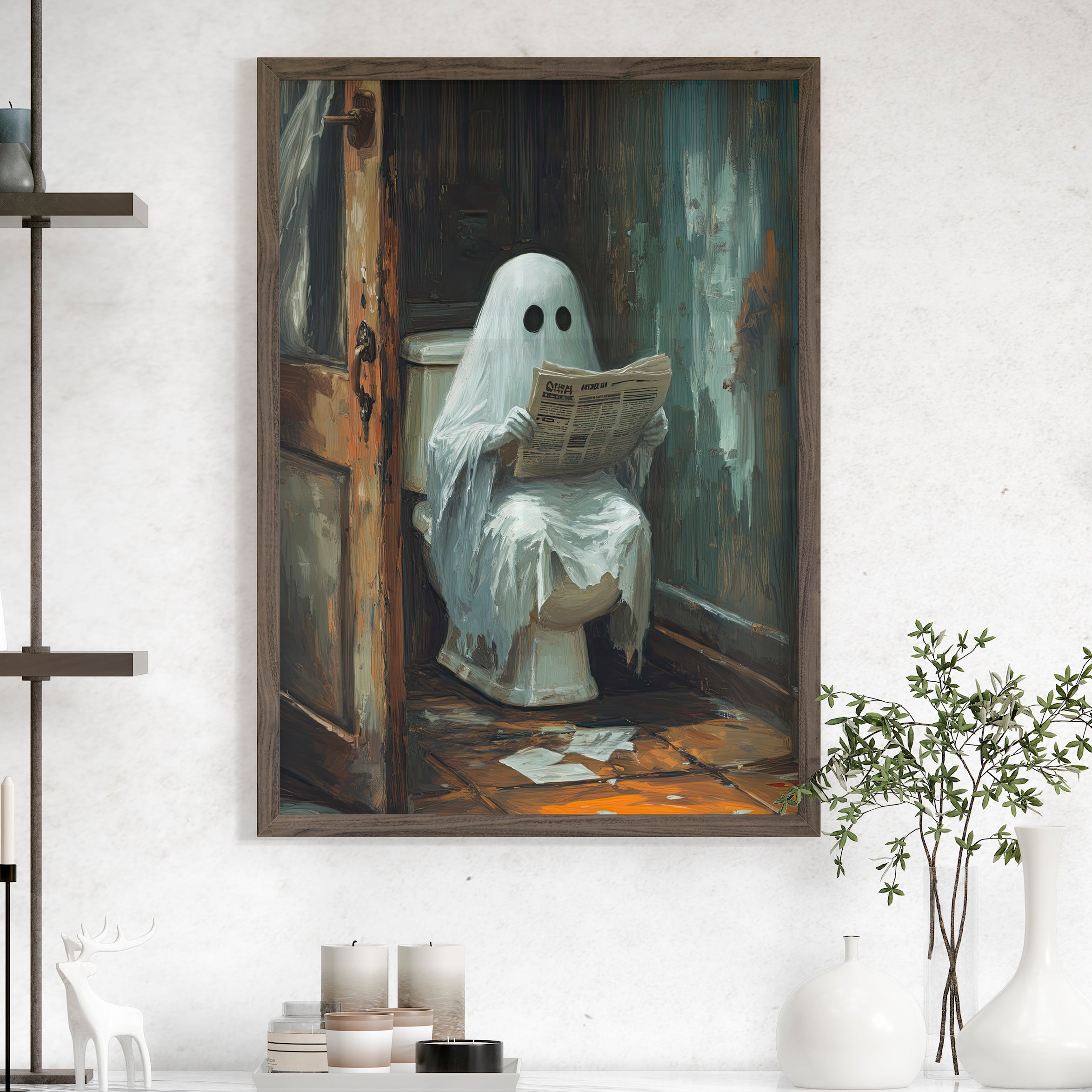 Ghostly Bathroom Break