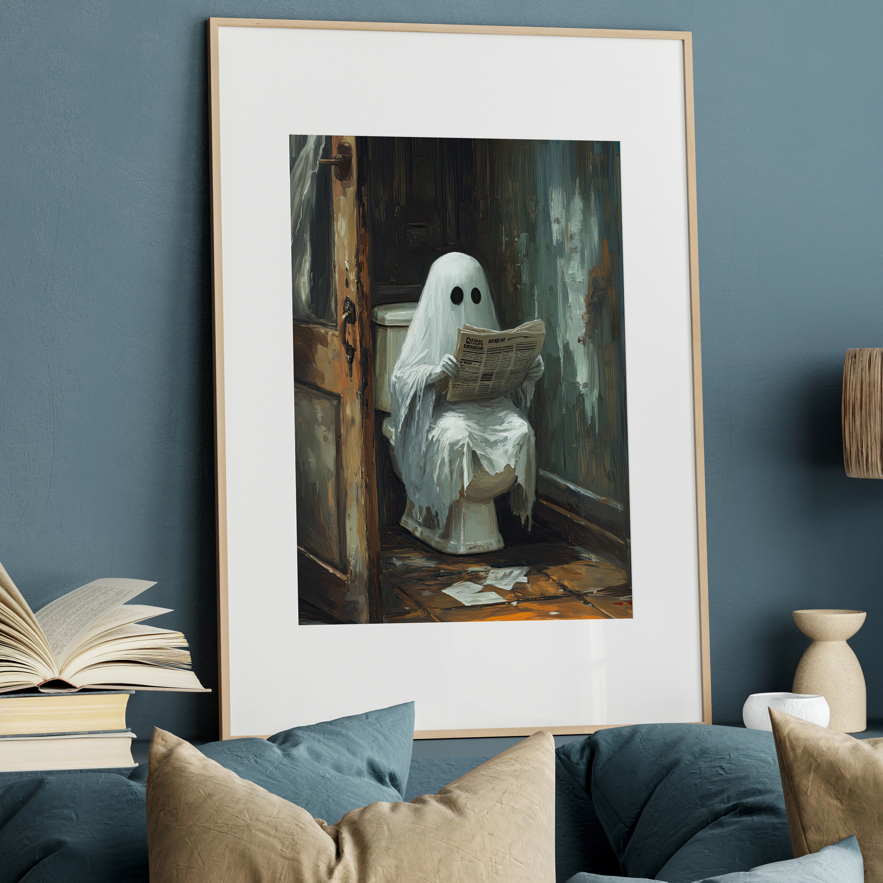 Ghostly Bathroom Break