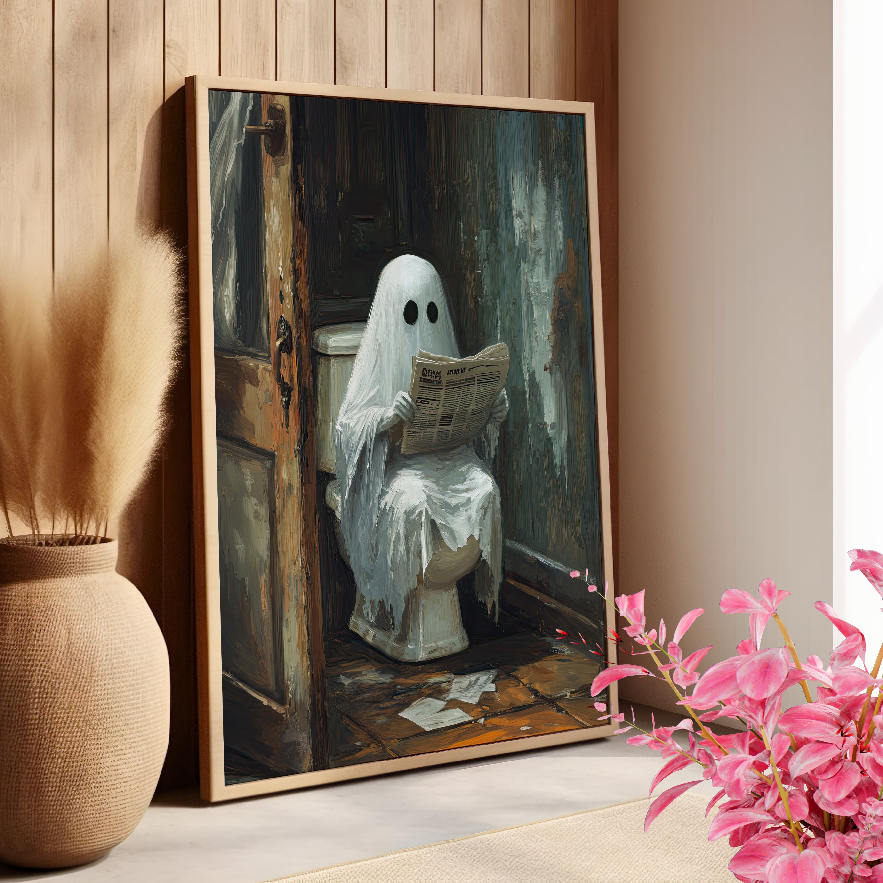 Ghostly Bathroom Break