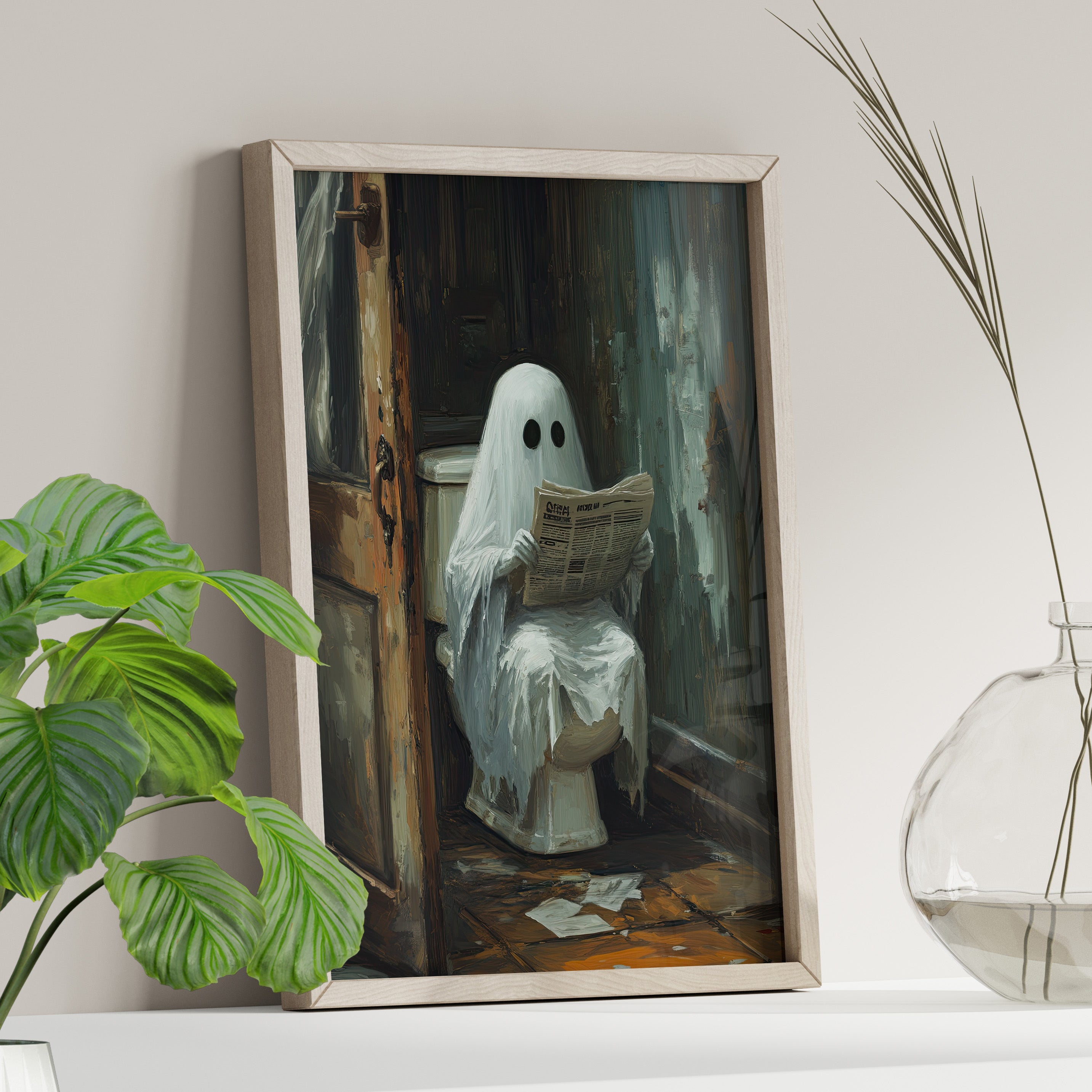 Ghostly Bathroom Break